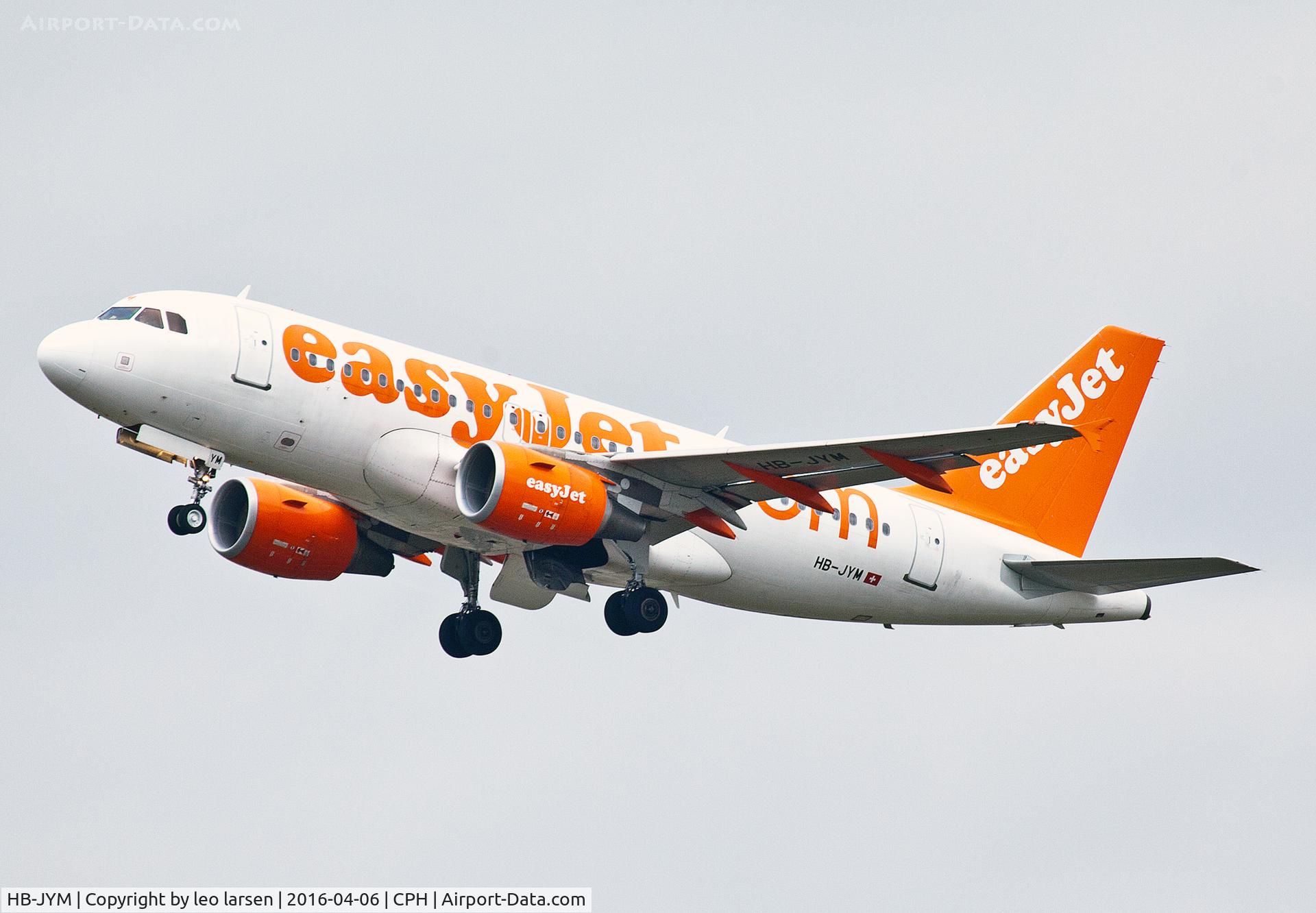 HB-JYM, 2011 Airbus A319-111 C/N 4667, Copenhagen 6.4.16