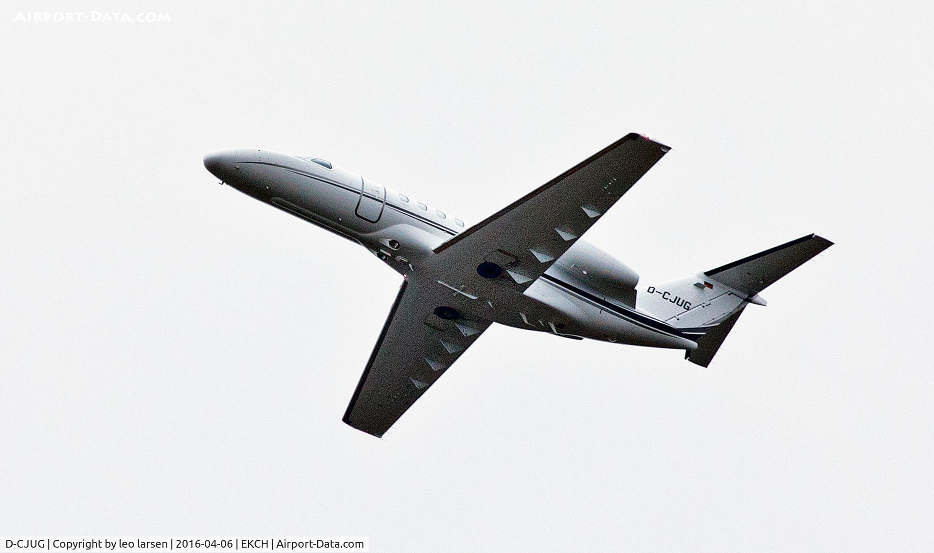 D-CJUG, 2014 Cessna 525C CitationJet CJ4 C/N 525C-0161, Copenhagen 6.4.16