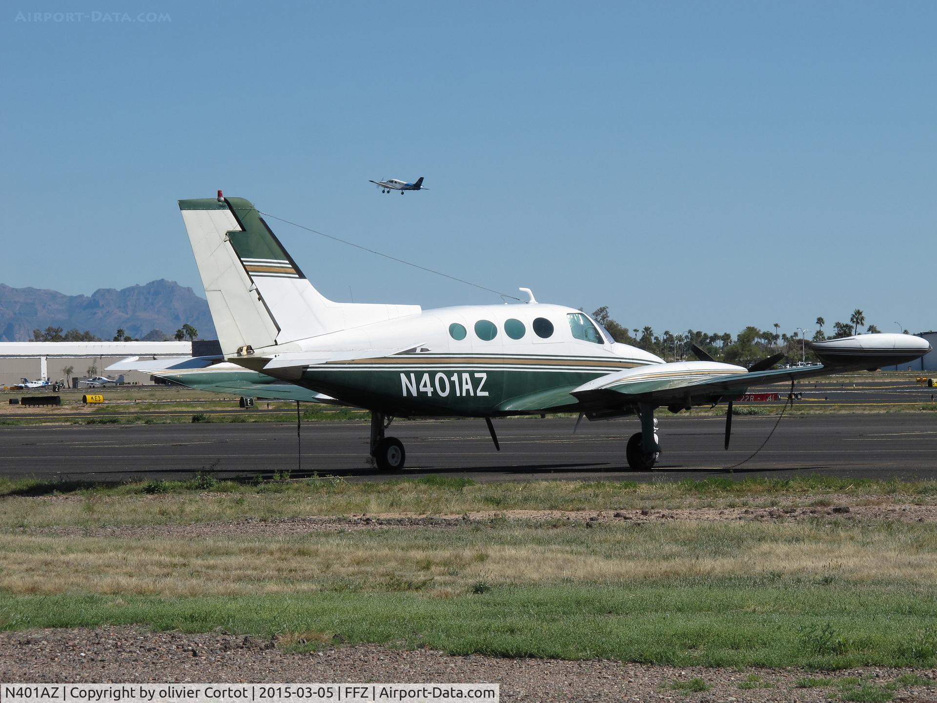 N401AZ, 1969 Cessna 401B C/N 401B-0018, Falcon field, AZ