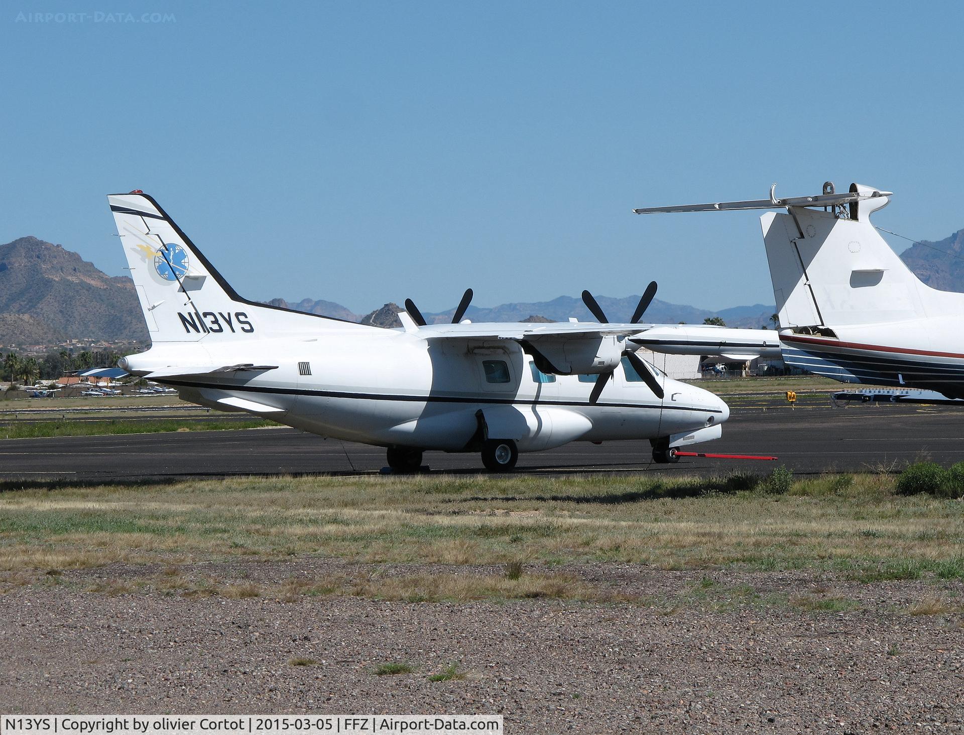 N13YS, 1976 Mitsubishi MU-2B-36 C/N 694, Arizona