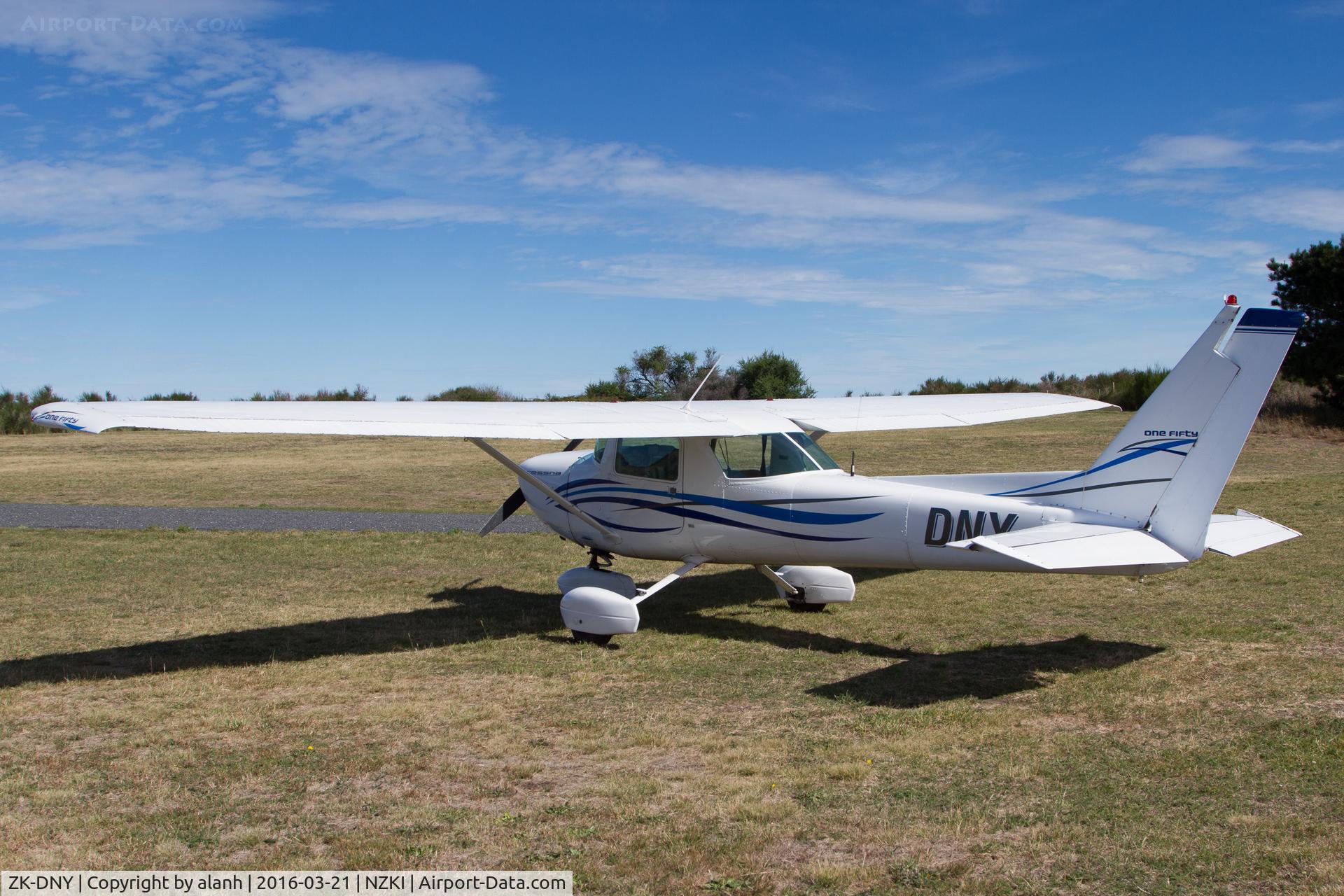 ZK-DNY, Cessna 150M C/N 15075789, Parked at Kaikoura