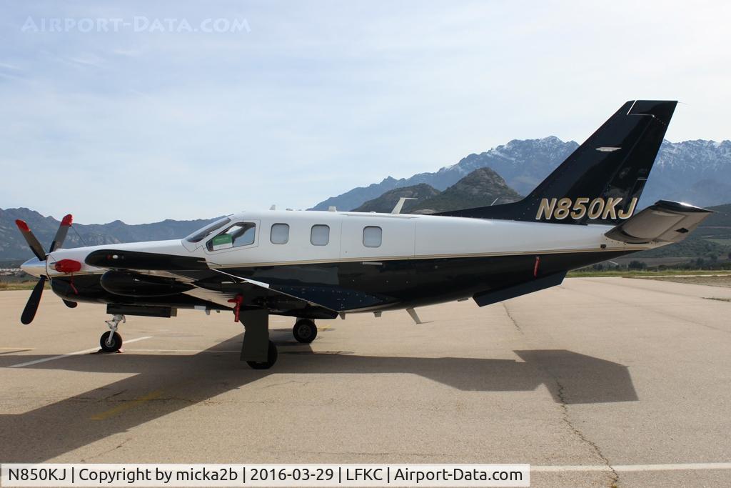 N850KJ, 2013 Socata TBM-700 C/N 659, Parked