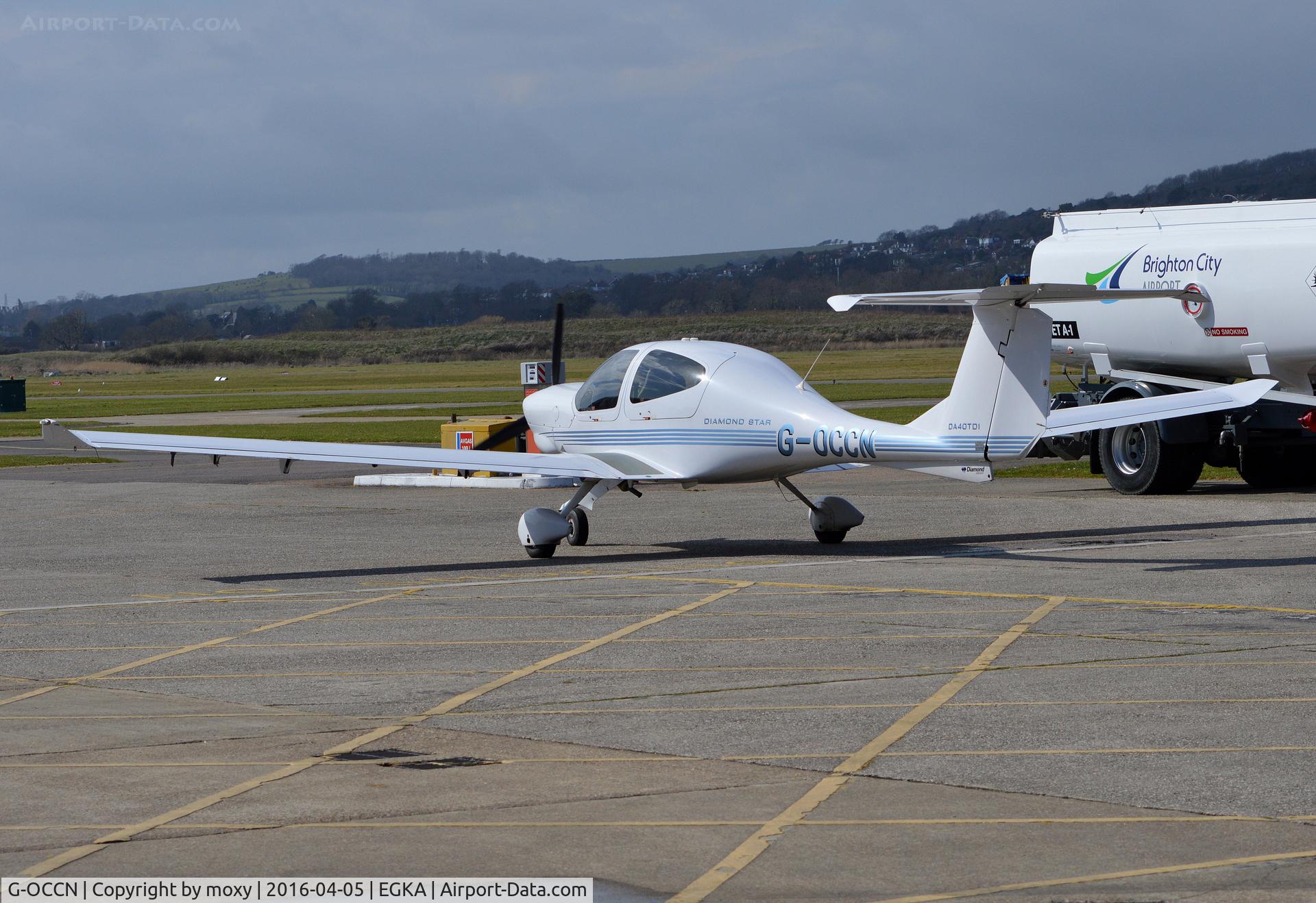 G-OCCN, 2006 Diamond DA-40D Diamond Star C/N D4.241, Diamond DA-40D Diamond Star at Shoreham.