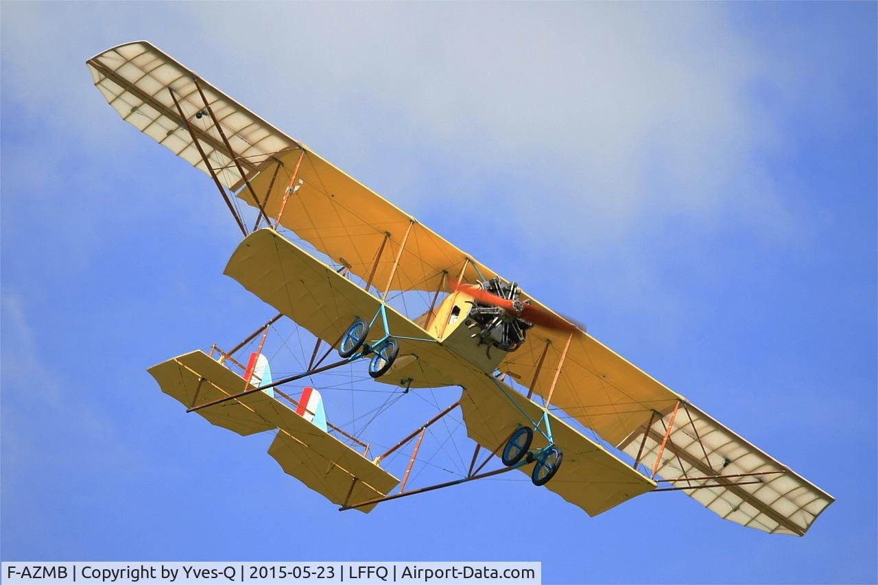 F-AZMB, Caudron G.3 C/N SA-33, Caudron G.3, On display, La Ferté-Alais airfield (LFFQ) Airshow 2015