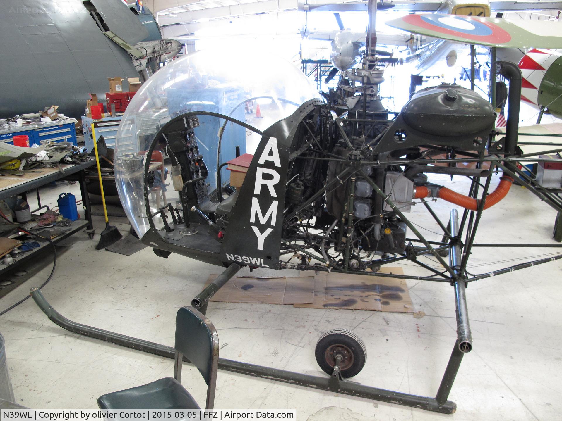 N39WL, Bell OH-13E C/N 514, CAF AZ wing