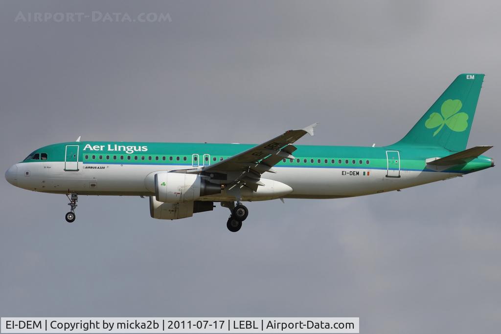 EI-DEM, 2005 Airbus A320-214 C/N 2411, Landing
