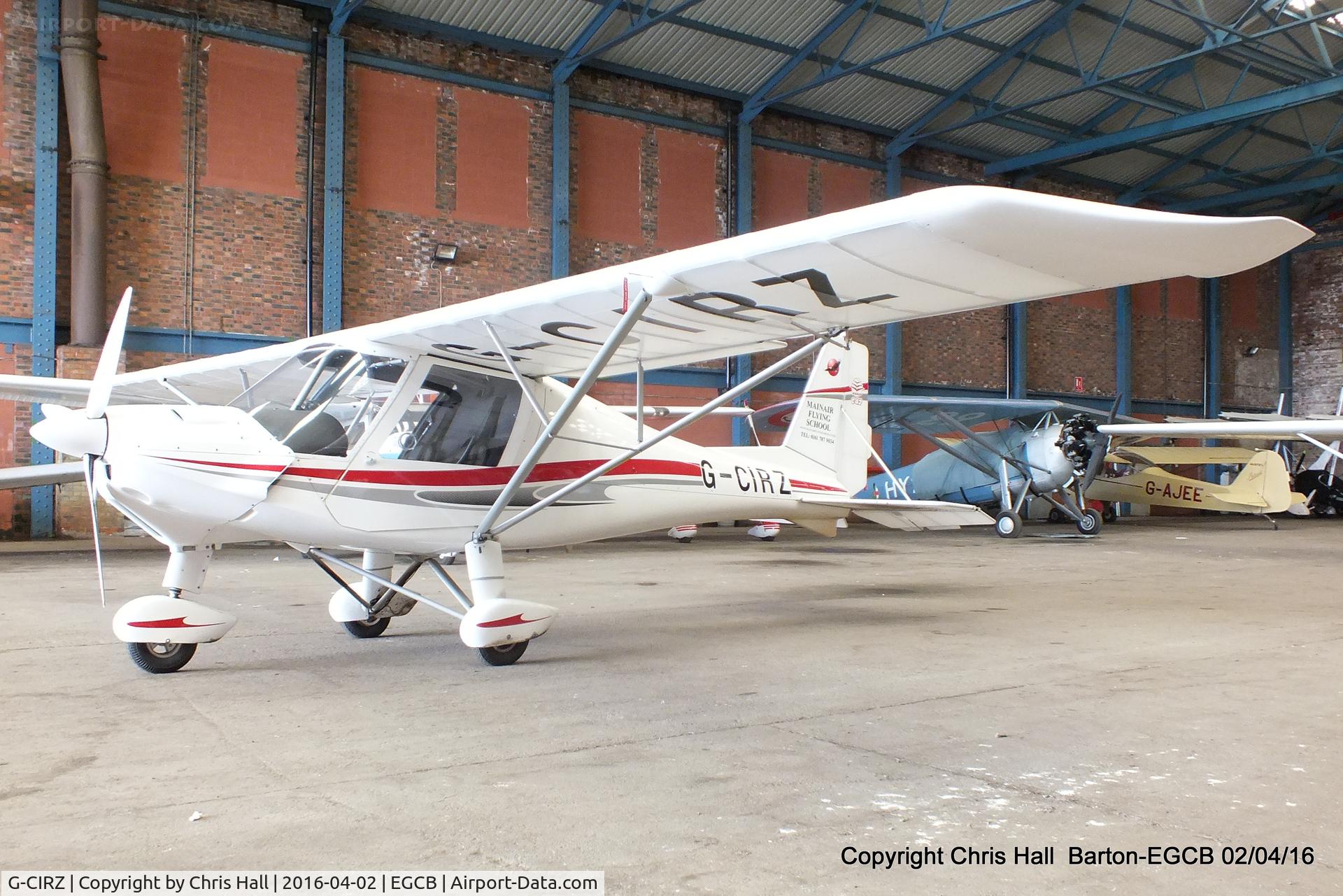 G-CIRZ, 2015 Comco Ikarus C42 FB80 C/N 1506-7403, Barton resident
