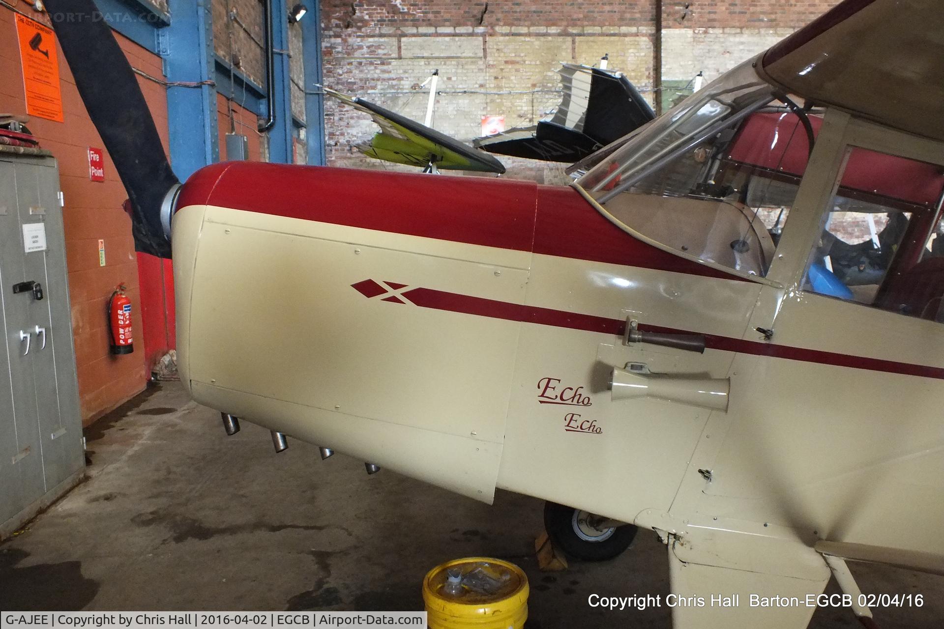 G-AJEE, 1946 Auster J-1 Autocrat C/N 2309, Barton resident