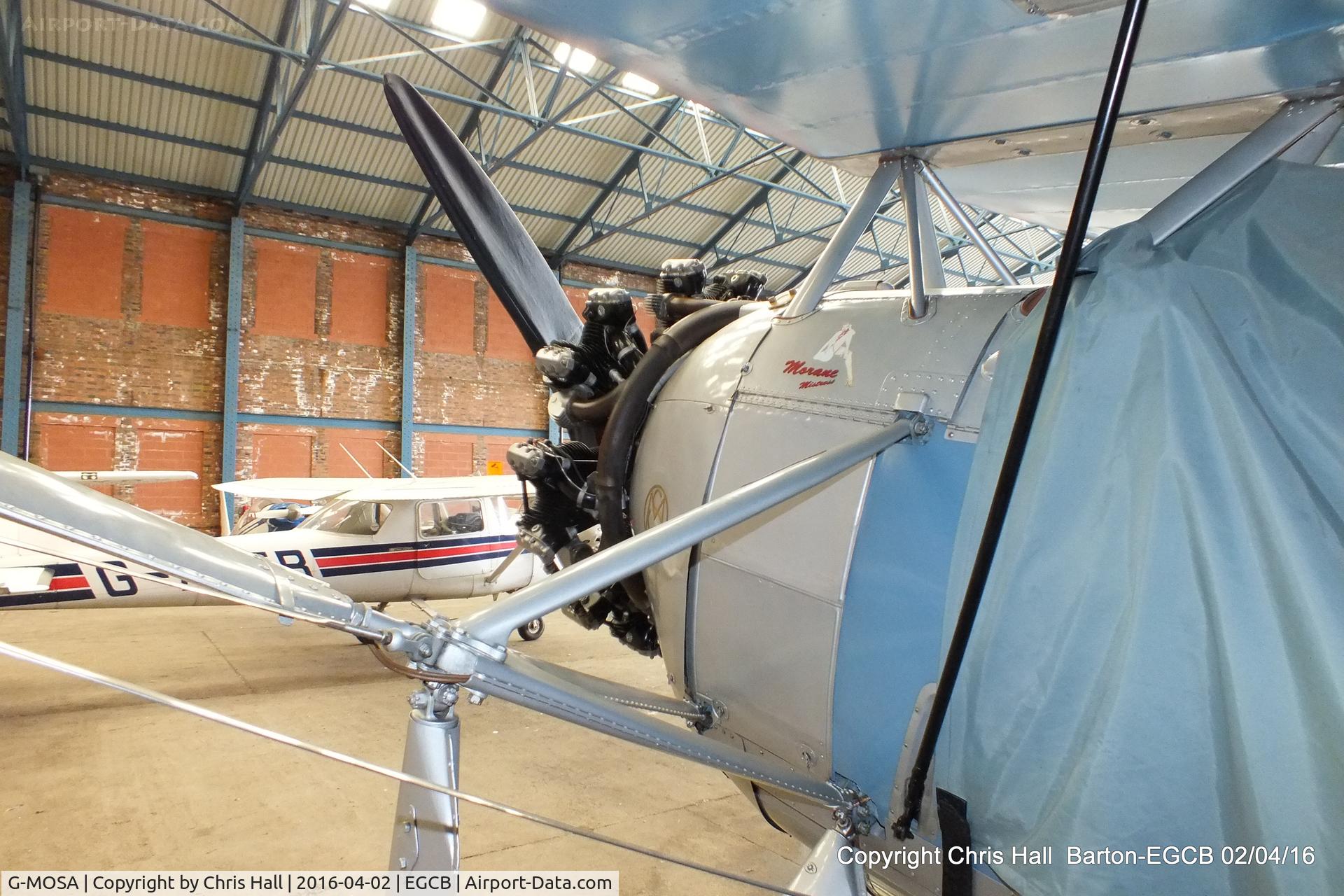 G-MOSA, 1952 Morane-Saulnier MS.317 C/N 351, Barton resident
