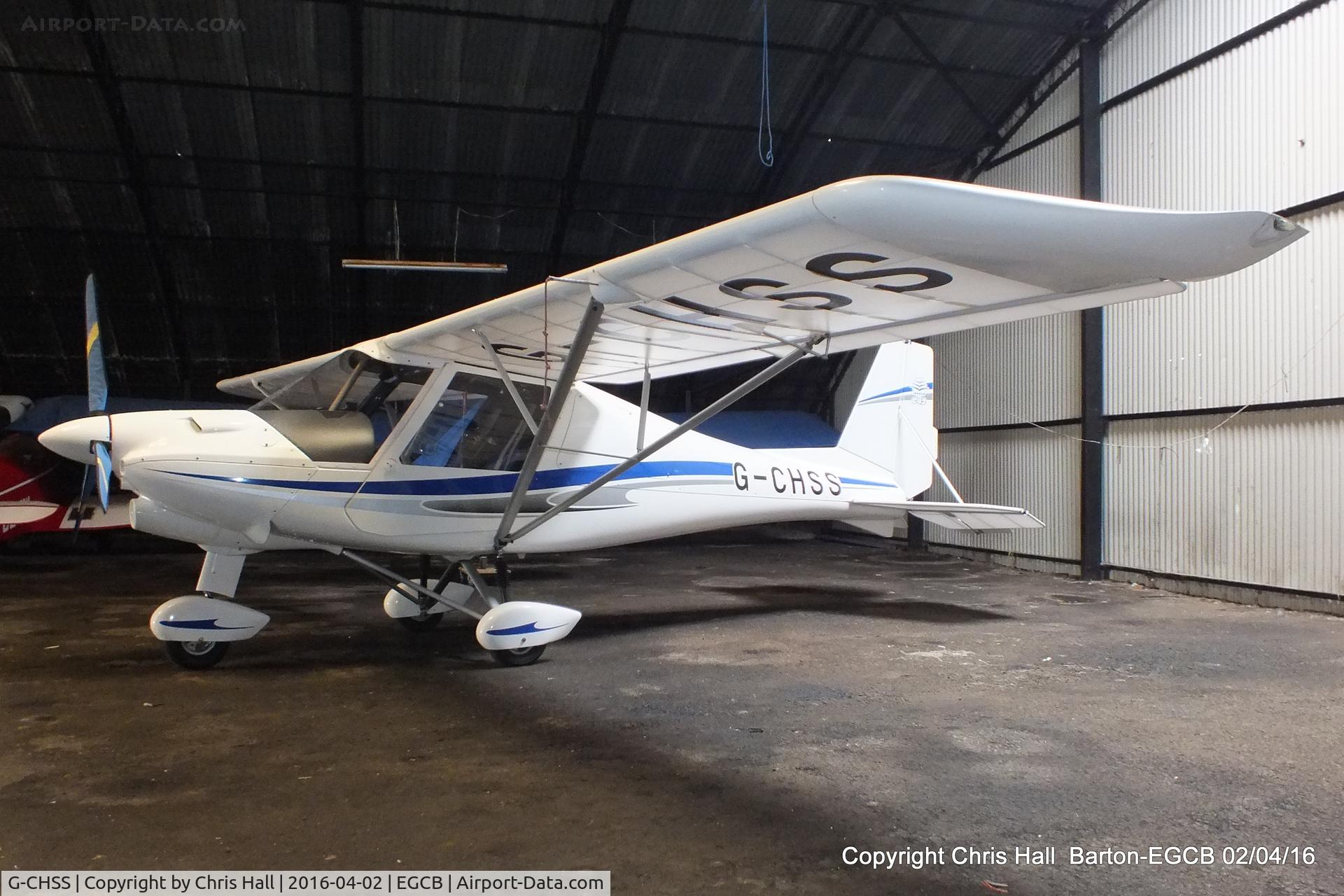 G-CHSS, 2012 Comco Ikarus C42 FB80 Bravo C/N 1209-7224, Barton resident
