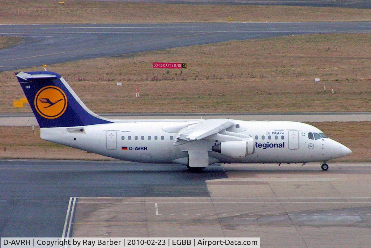 D-AVRH, 1995 British Aerospace Avro 146-RJ85 C/N E.2268, BAe 146-RJ85 [E2268] (Lufthansa Regional/Cityline) Birmingham Int'l~G 23/02/2010