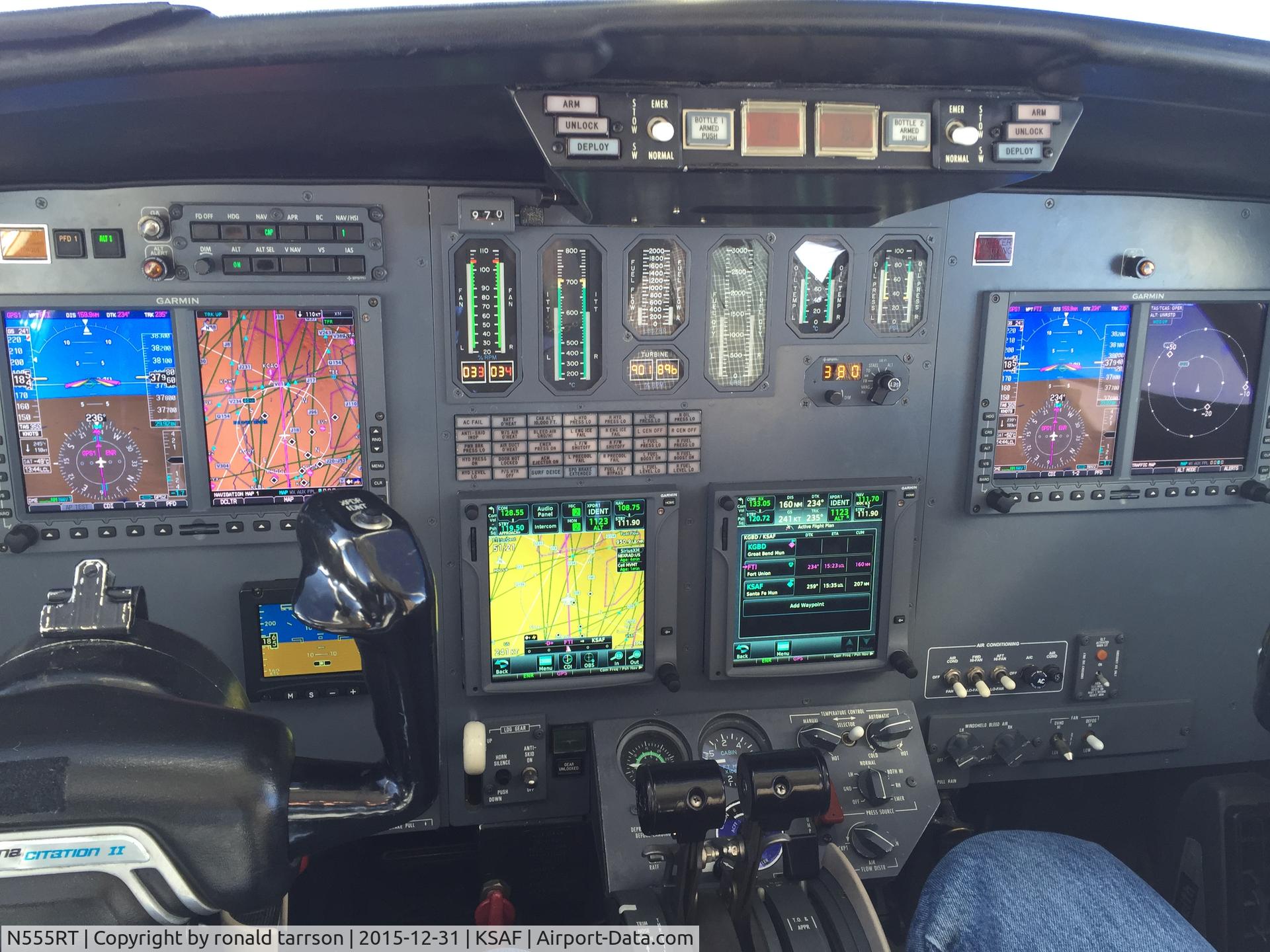 N555RT, 1981 Cessna 551 Citation II/SP C/N 551-0323, New Garmin Glass Panel 2016