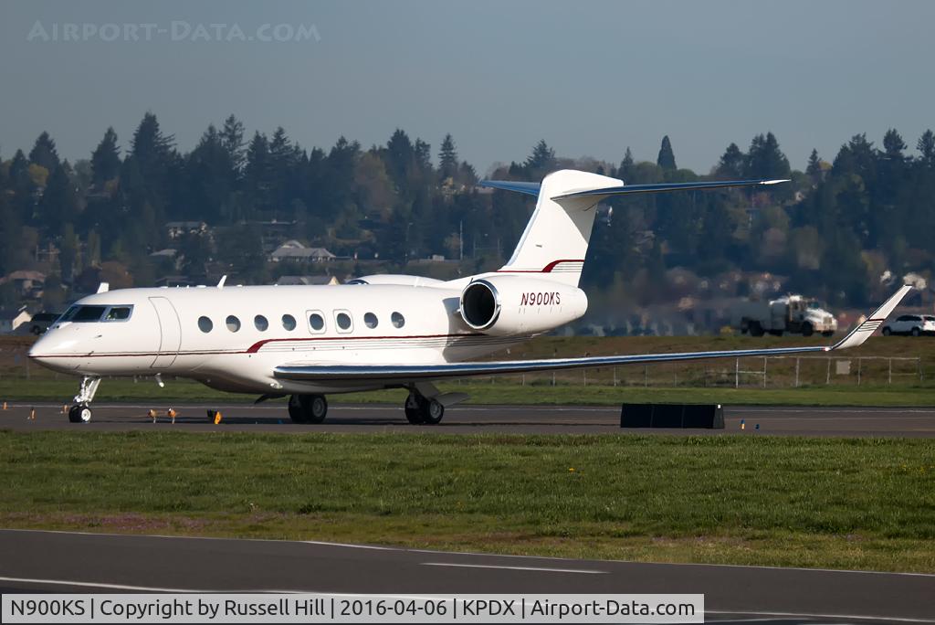 N900KS, 2015 Gulfstream Aerospace G650 (G-VI) C/N 6163, Arriving from Long Beach for delivery
