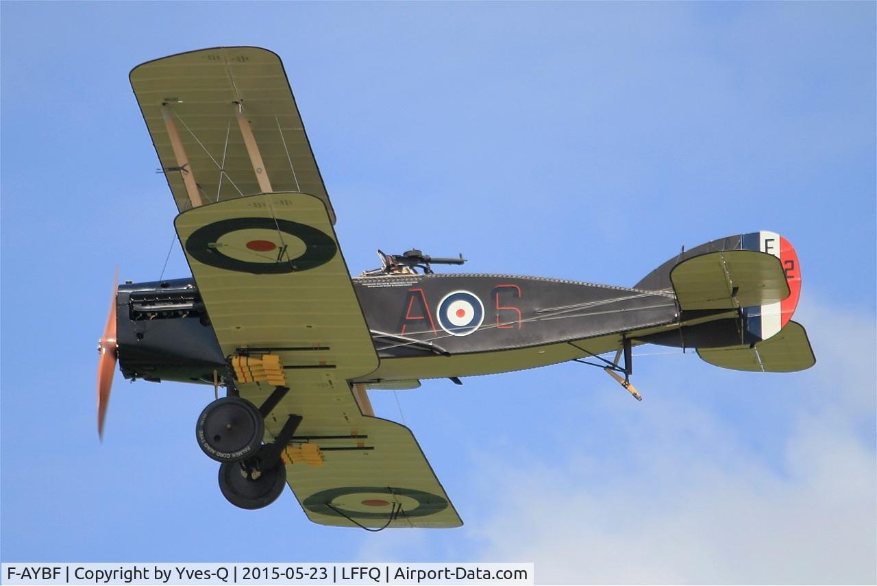 F-AYBF, Bristol F.2B Fighter C/N C794, Bristol F.2B Fighter, On display, La Ferté-Alais airfield (LFFQ) Airshow 2015