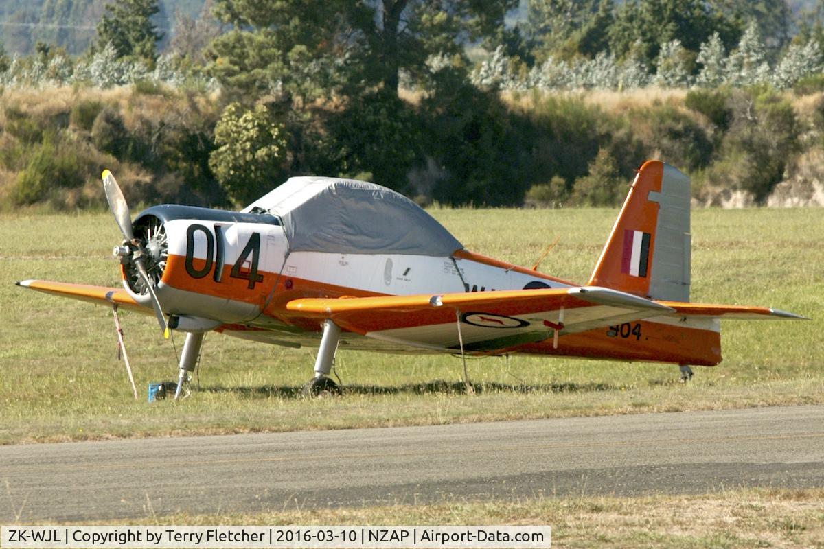 ZK-WJL, Commonwealth CA-25 Winjeel C/N CA25-04, At Taupo , North Island , New Zealand