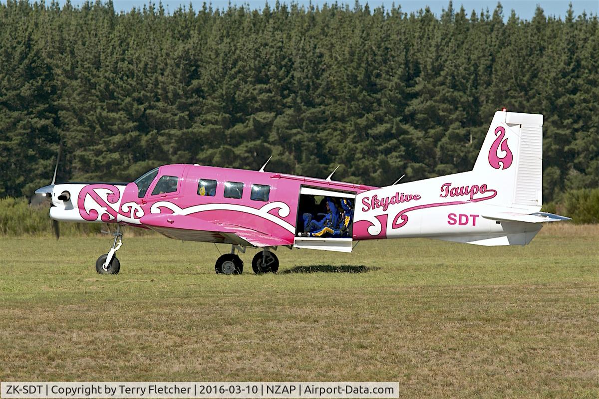 ZK-SDT, 2002 Pacific Aerospace 750XL C/N 34, At Taupo , North Island , New Zealand