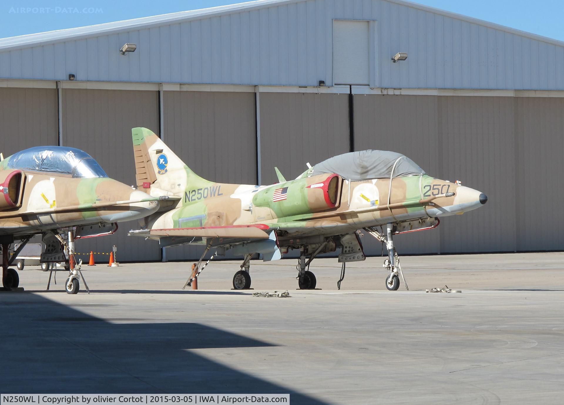 N250WL, 1968 Douglas TA-4J Skyhawk C/N 13499, Mesa, AZ