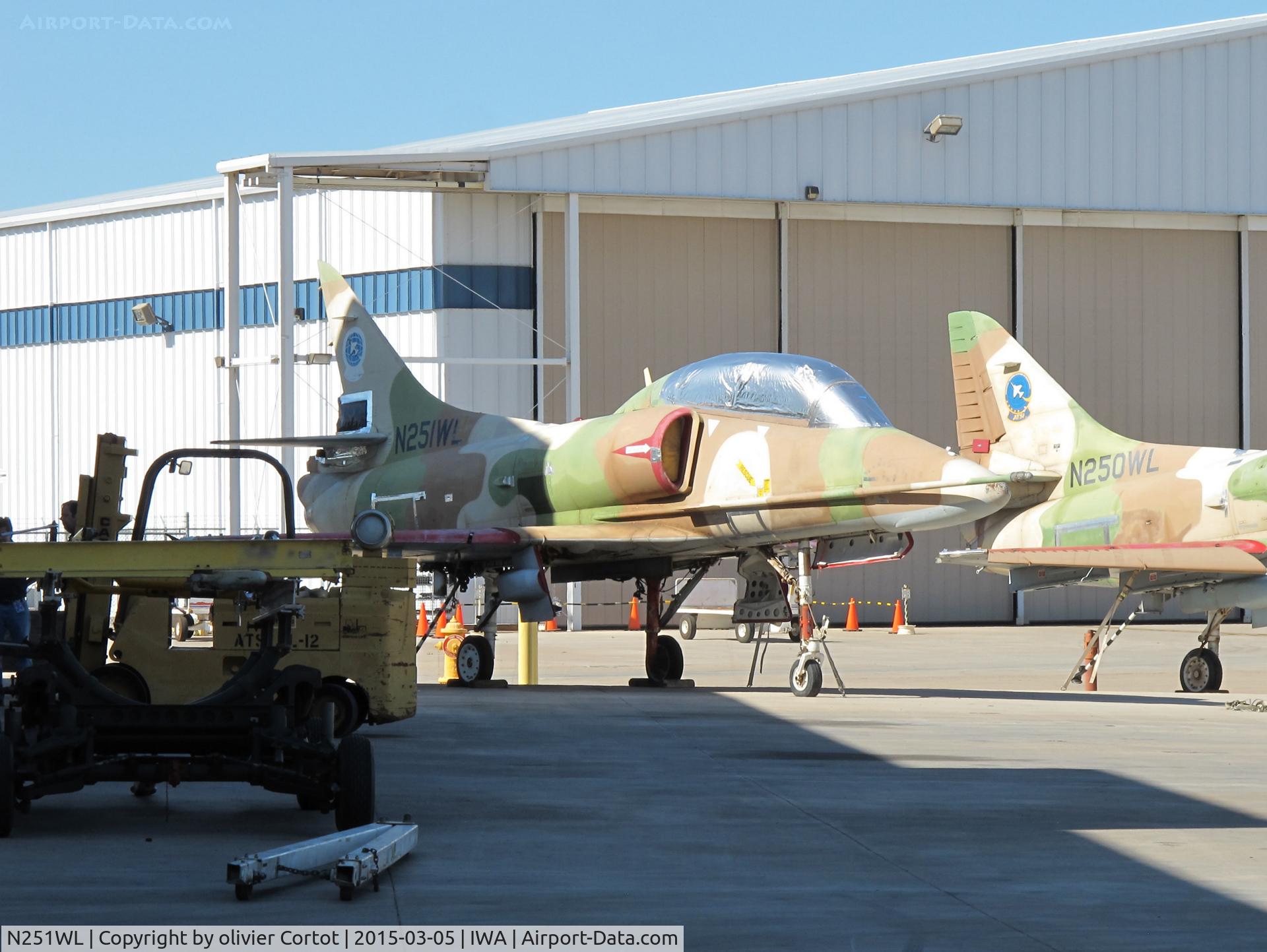 N251WL, Douglas TA-4J Skyhawk C/N 13566, Mesa, AZ