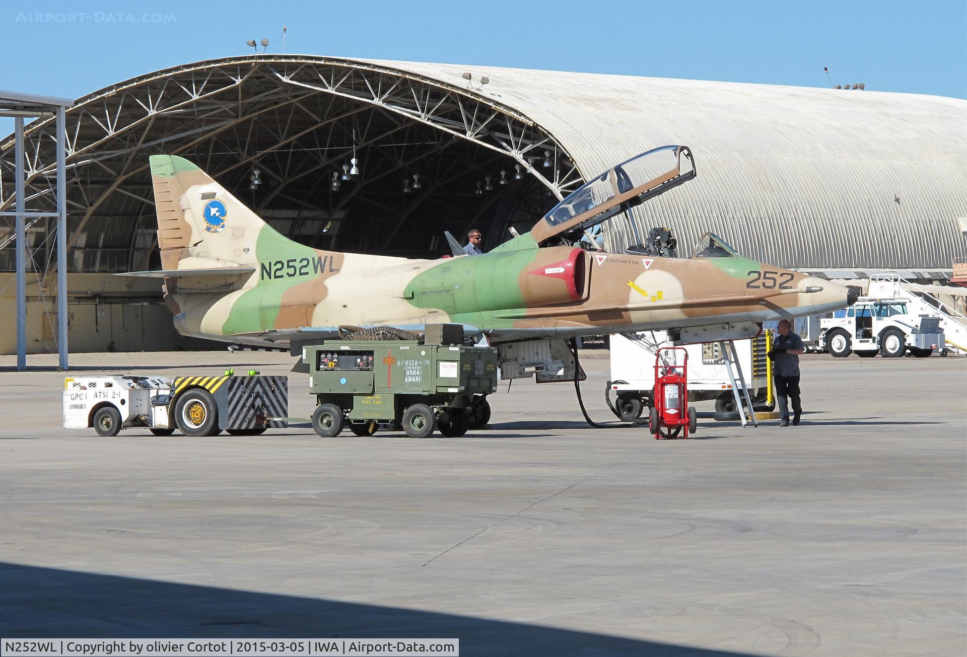 N252WL, 1966 Douglas TA-4J Skyhawk C/N 13610, ready to fly