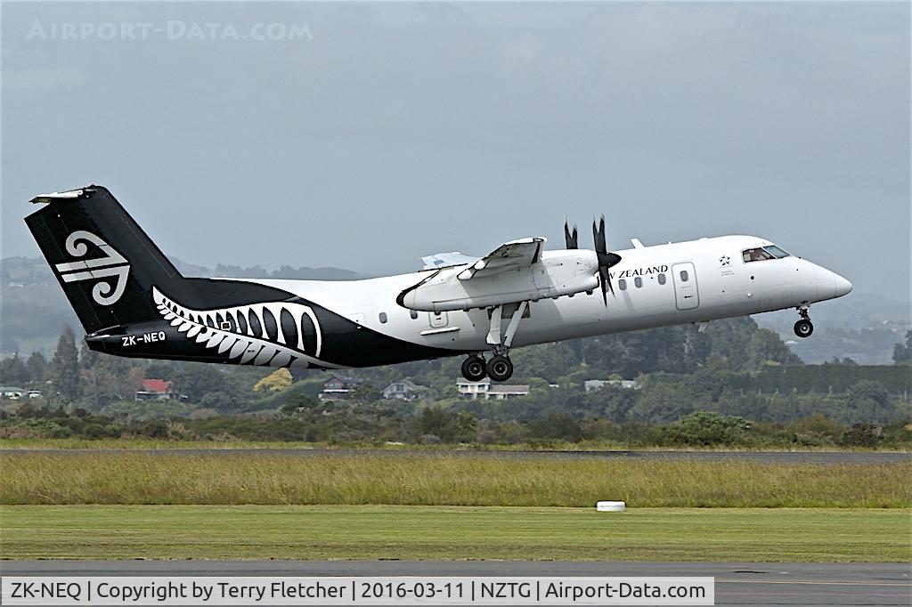 ZK-NEQ, 2007 De Havilland Canada DHC-8-311 Dash 8 C/N 636, At Tauranga