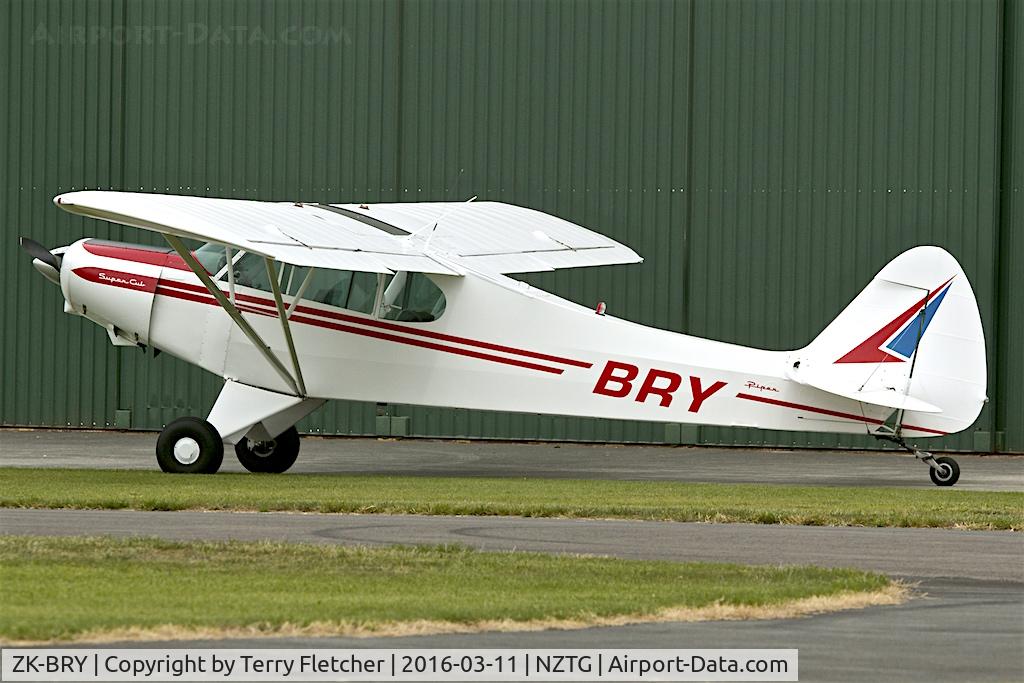 ZK-BRY, Piper PA-18A-150 Super Cub C/N 18-5687, At Tauranga