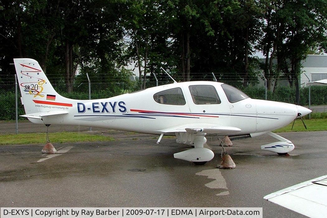 D-EXYS, 2005 Cirrus SR20 C/N 1515, Cirrus SR-20 G2 [1515] Augsburg~D 17/07/2009