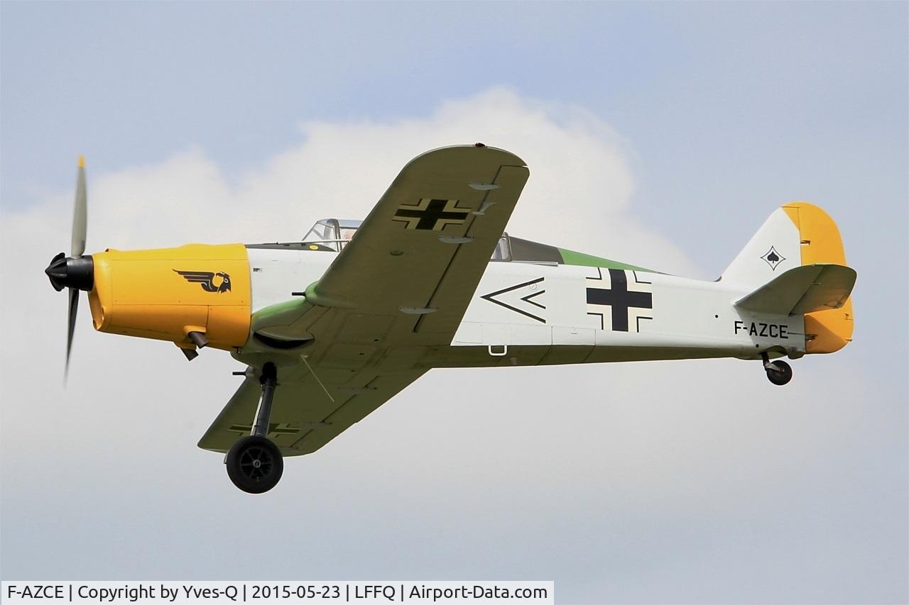 F-AZCE, Pilatus P2-06 C/N 72, Pilatus P2-06, On display, La Ferté-Alais airfield (LFFQ) Airshow 2015