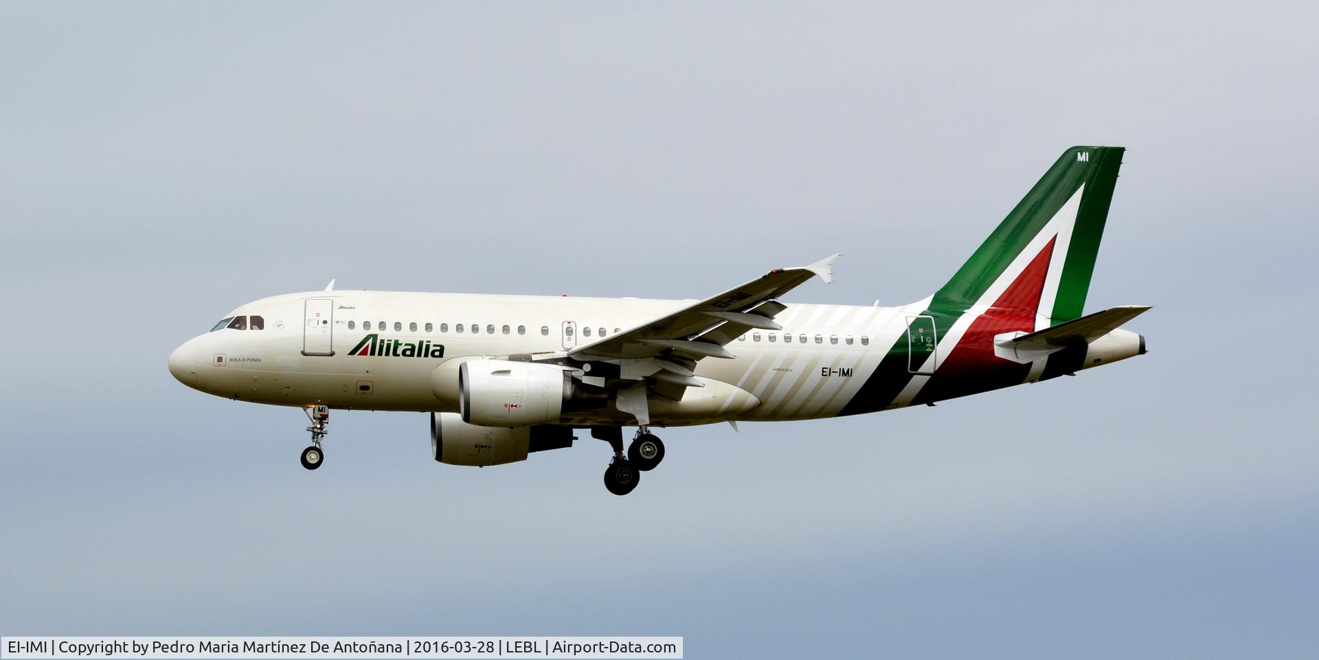 EI-IMI, 2002 Airbus A319-112 C/N 1745, El Prat -  Barcelona  -  España