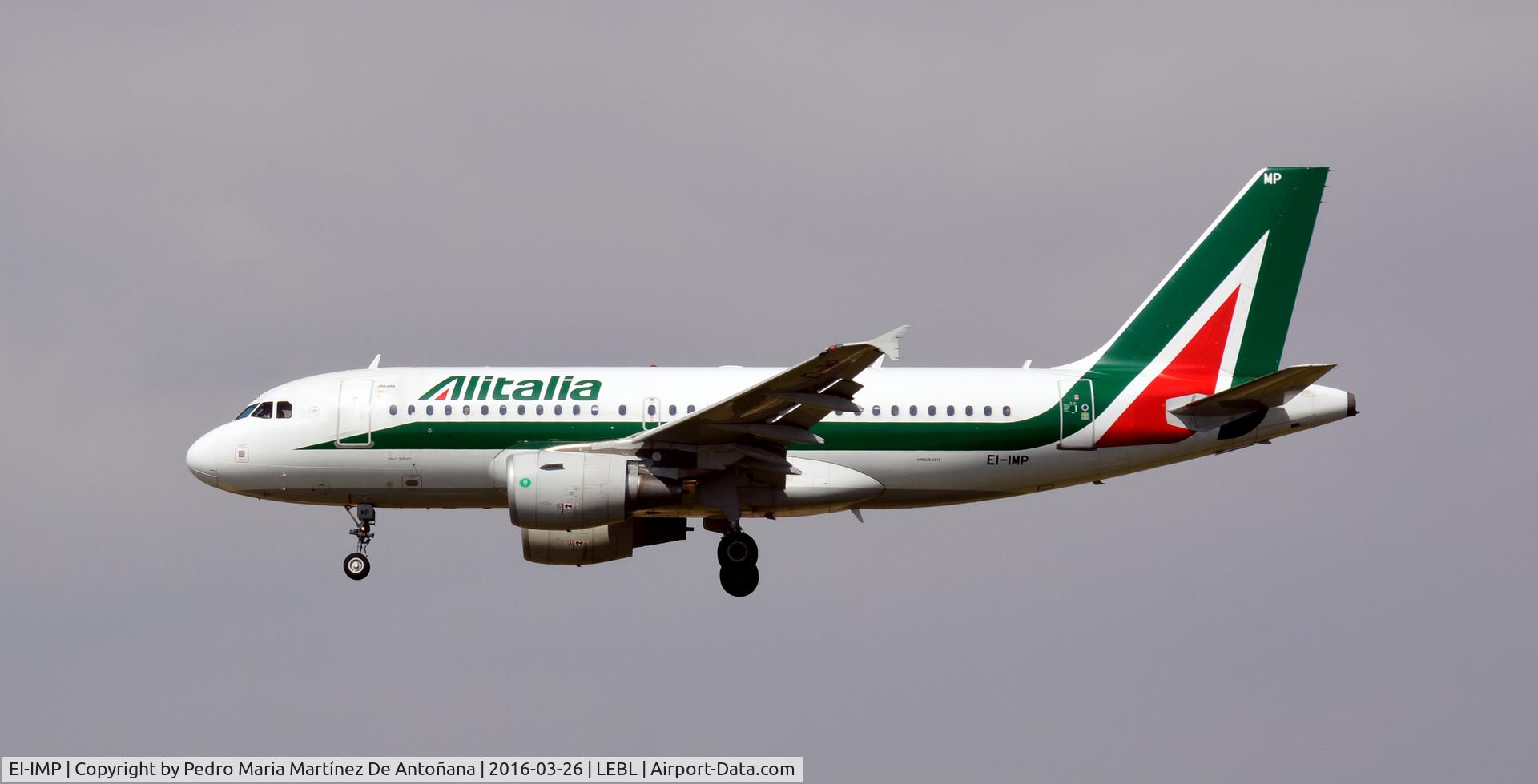 EI-IMP, 2011 Airbus A319-111 C/N 4859, El Prat -  Barcelona  -  España