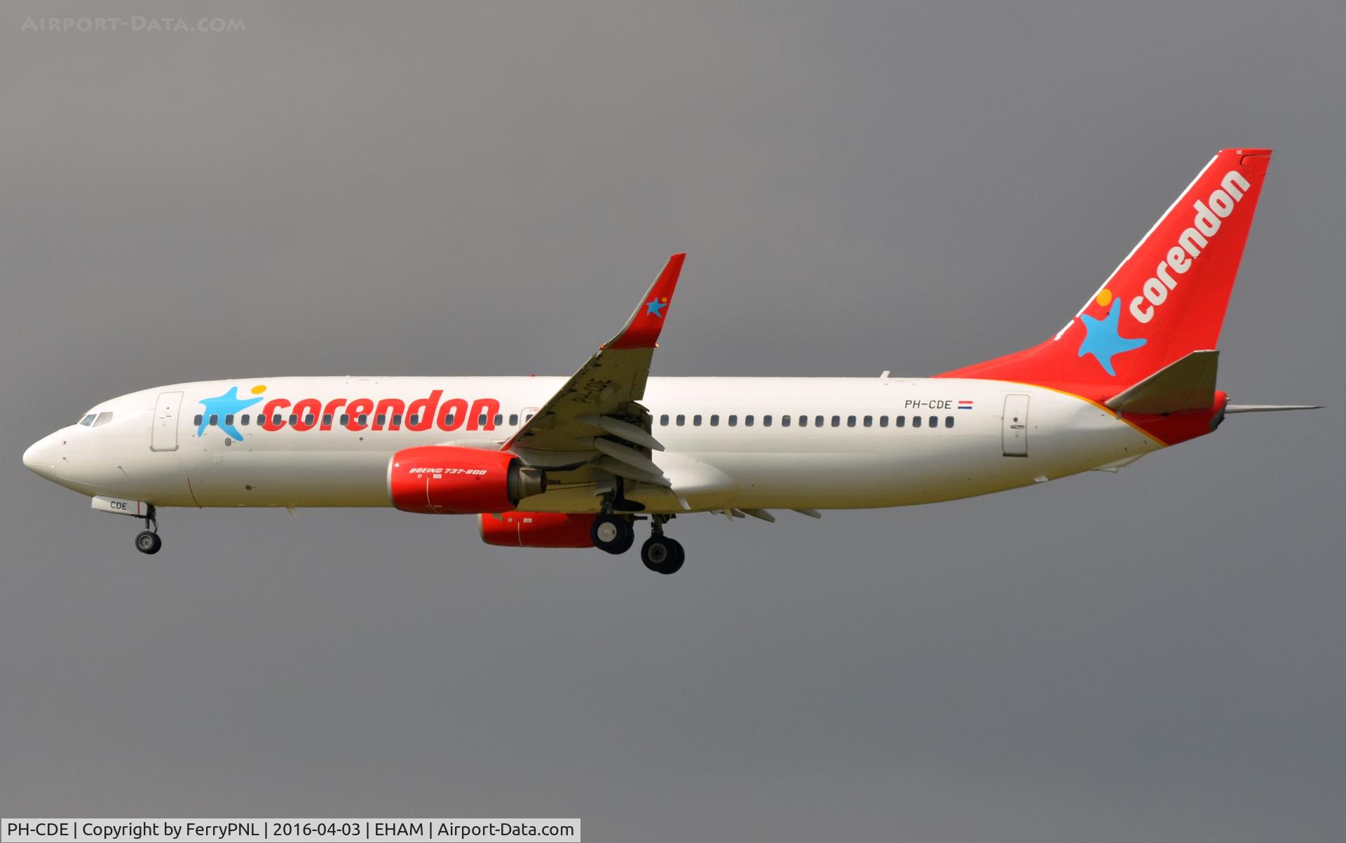 PH-CDE, 2008 Boeing 737-86Q C/N 35795, Corendon B738