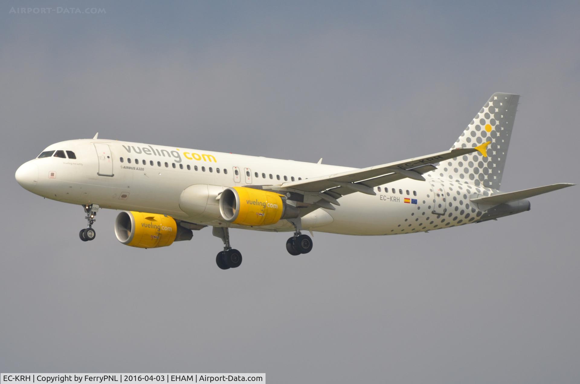 EC-KRH, 2008 Airbus A320-214 C/N 3529, Vueling A320