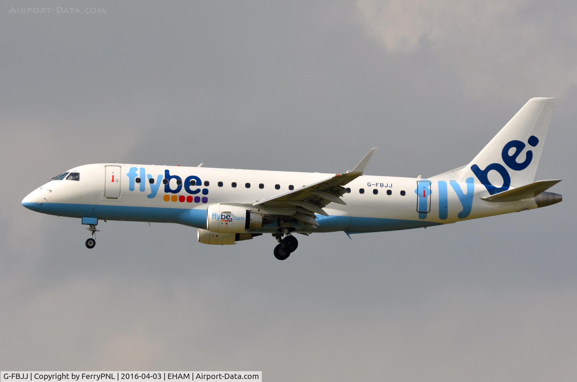 G-FBJJ, 2012 Embraer 175STD (ERJ-170-200) C/N 17000358, Flybe ERJ175