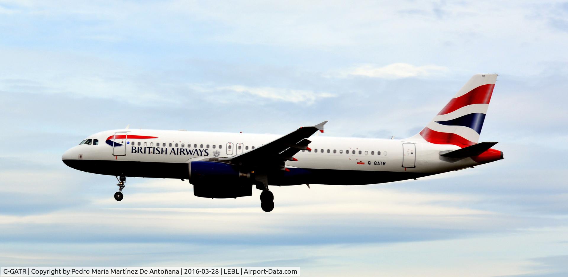 G-GATR, 2002 Airbus A320-232 C/N 1771, El Prat -  Barcelona  -  España