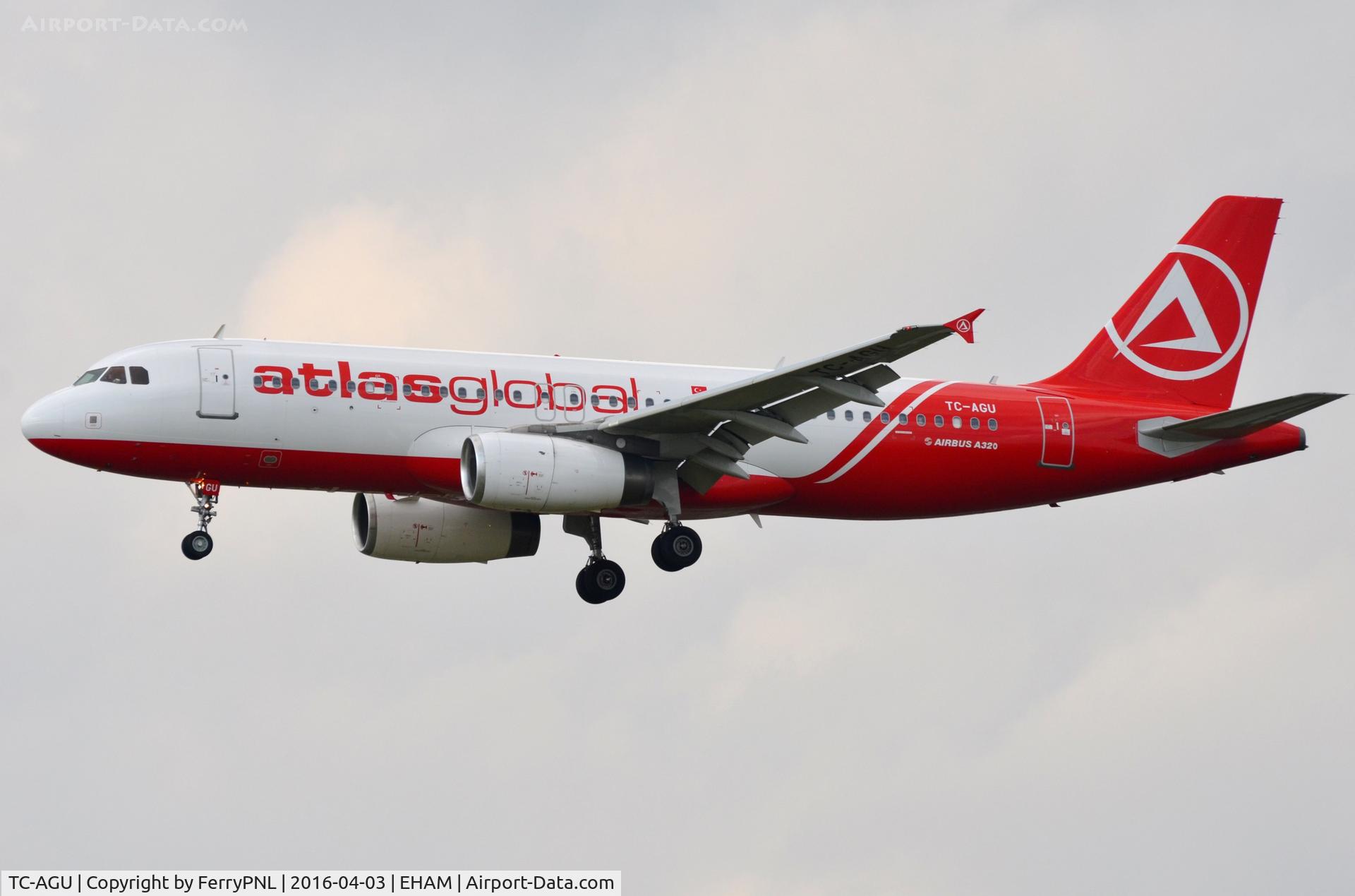 TC-AGU, 2003 Airbus A320-232 C/N 2077, Atlas Global A320