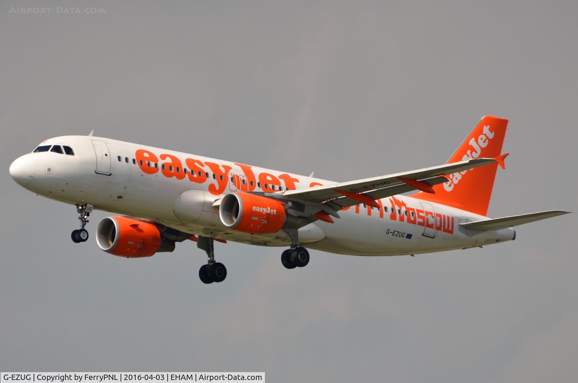 G-EZUG, 2011 Airbus A320-214 C/N 4680, EZY A320