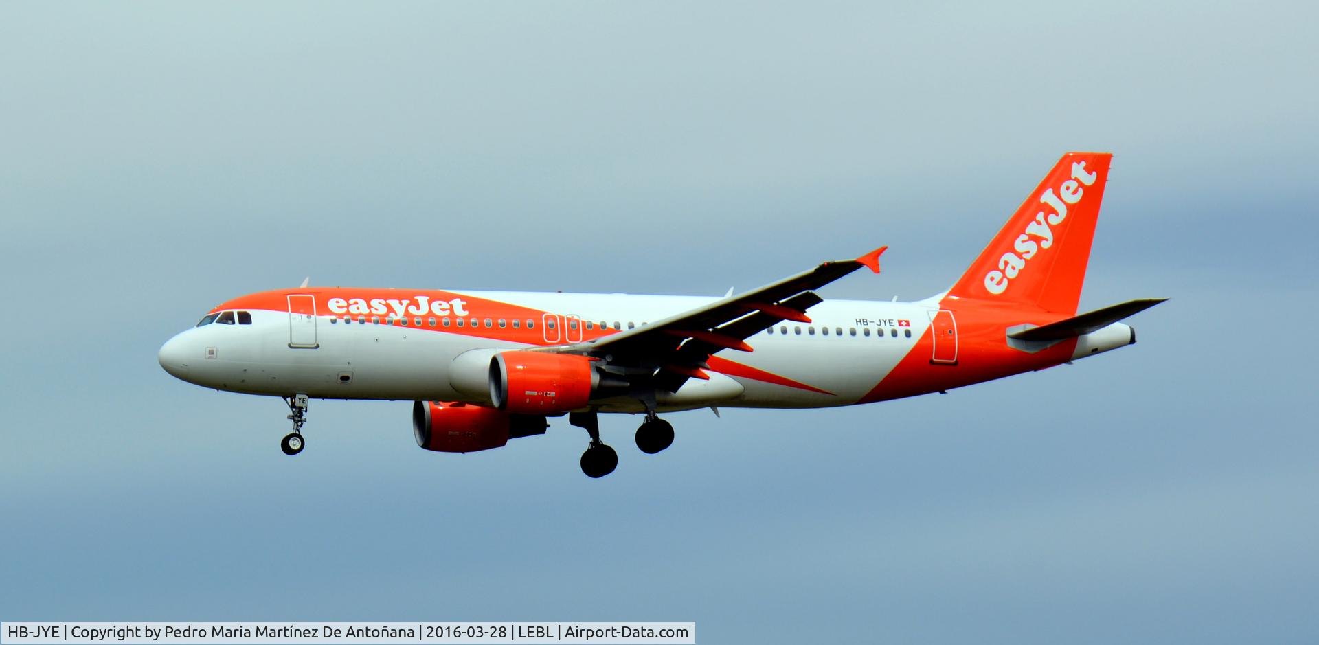 HB-JYE, 2009 Airbus A320-214 C/N 4006, El Prat -  Barcelona  -  España