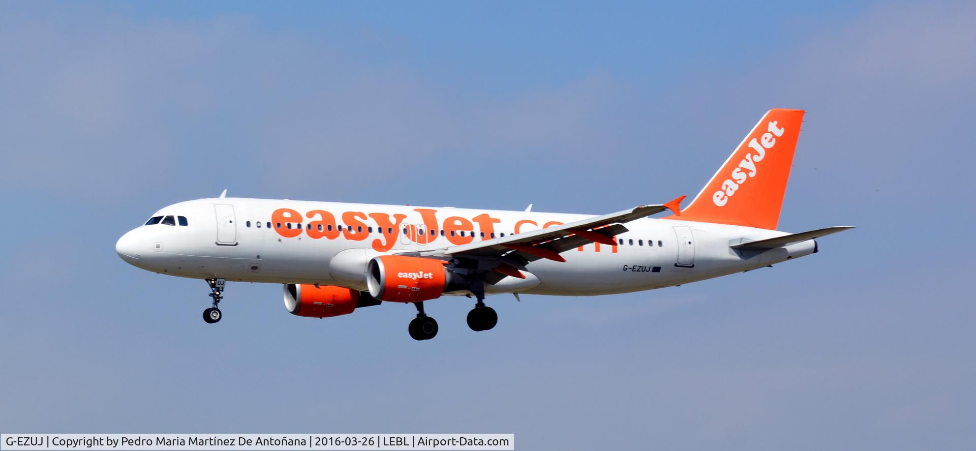 G-EZUJ, 2011 Airbus A320-214 C/N 4740, El Prat -  Barcelona  -  España