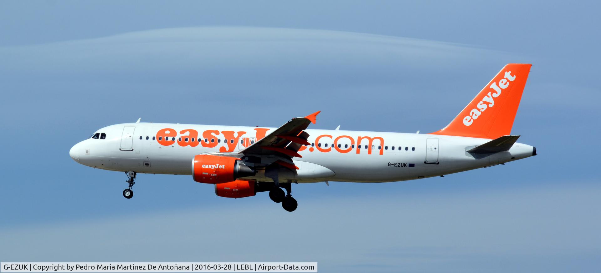 G-EZUK, 2011 Airbus A320-214 C/N 4749, El Prat -  Barcelona  -  España