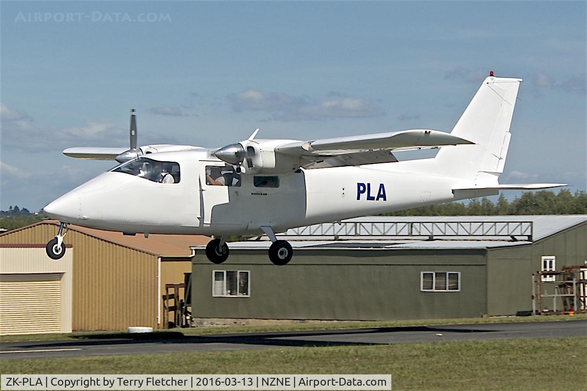 ZK-PLA, 1976 Partenavia P-68B C/N 86, At North Shore Aerodrome, North Island , New Zealand