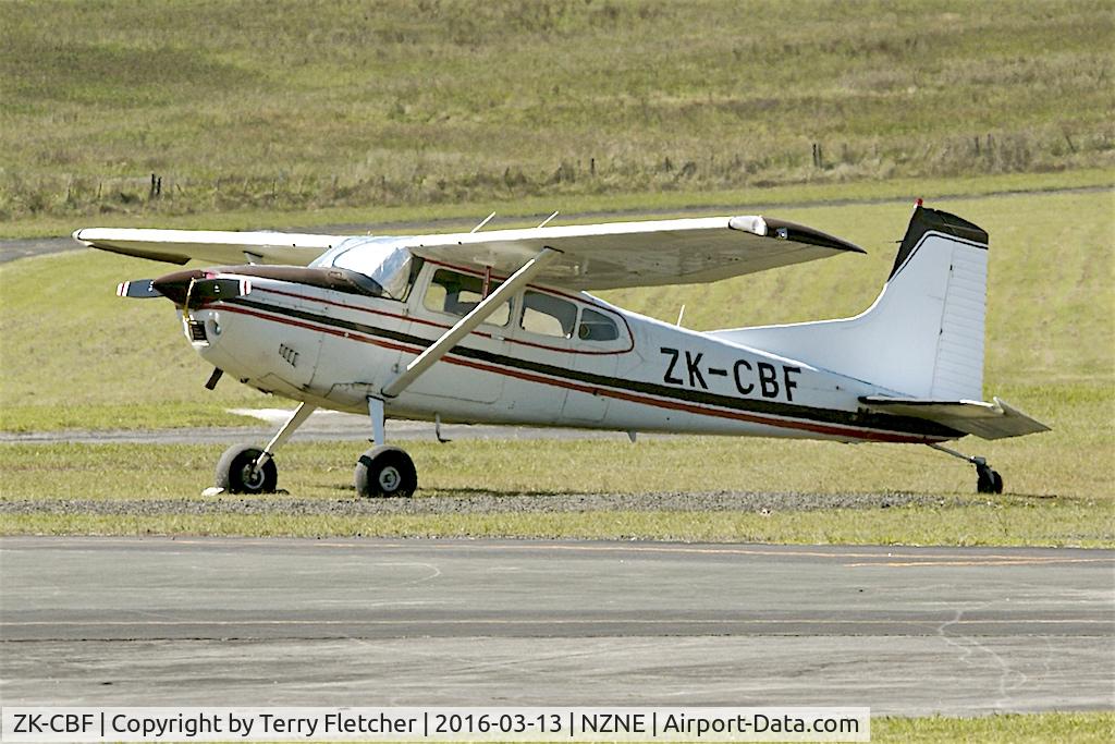 ZK-CBF, 1976 Cessna A185F Skywagon 185 C/N 18503210, At North Shore Aerodrome, North Island , New Zealand