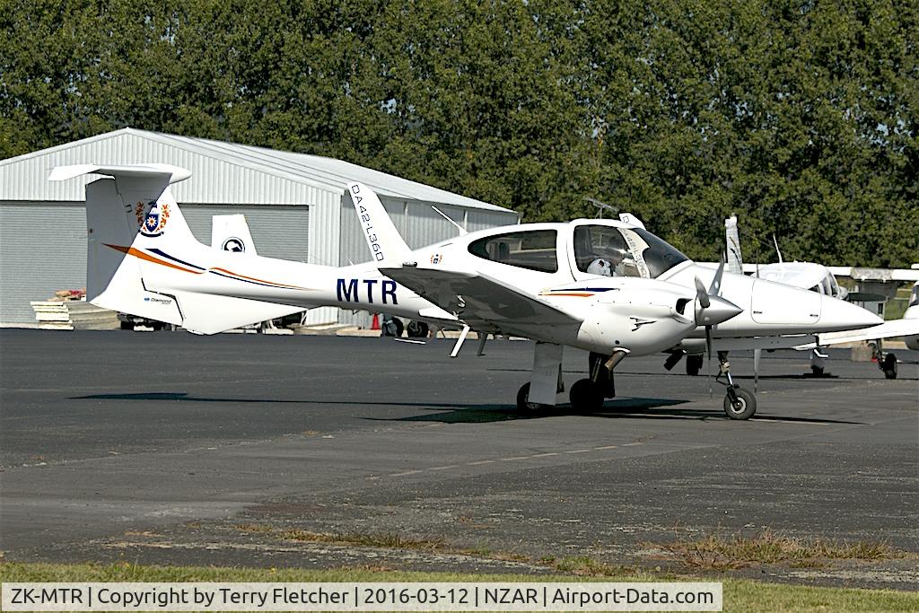 ZK-MTR, Diamond DA-42 Twin Star Twin Star C/N 42.AC142, At Ardmore Airport , Auckland , North Island , New Zealand
