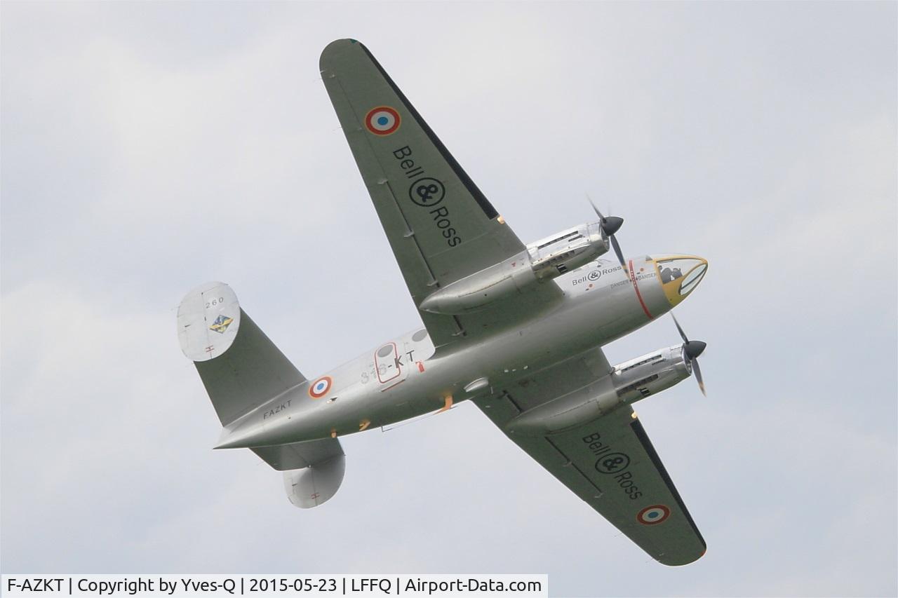 F-AZKT, 1954 Dassault MD-311 Flamant C/N 260, Dassault MD-311 Flamant, On display, La Ferté-Alais airfield (LFFQ) Airshow 2015