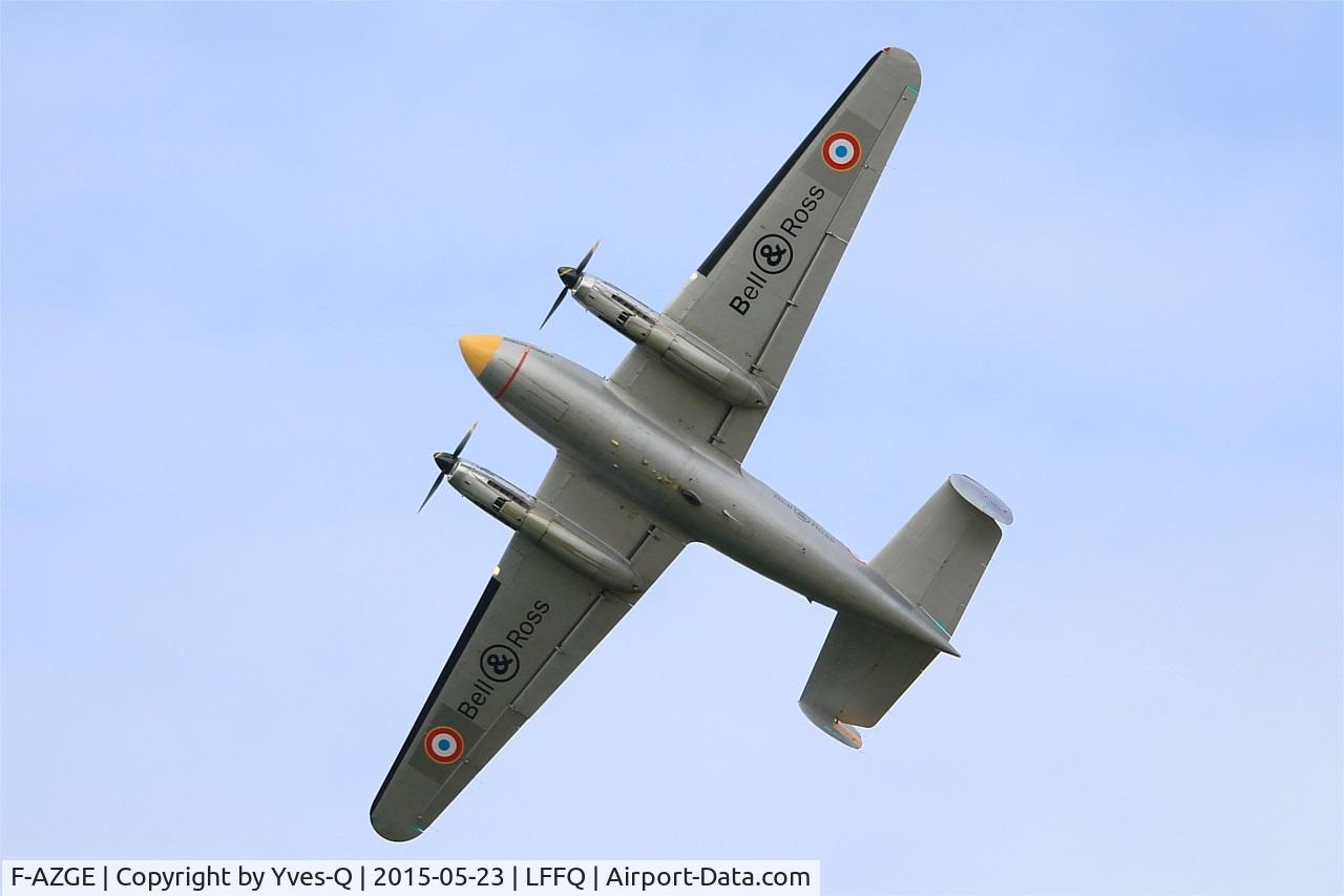 F-AZGE, 1951 Dassault MD-312 Flamant C/N 158, Dassault MD-312 Flamant, On display, La Ferté-Alais (LFFQ) Air show 2015