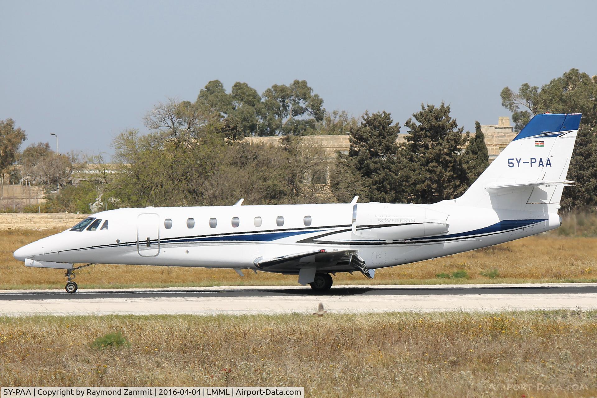 5Y-PAA, 2006 Cessna 680 Citation Sovereign+ C/N 680-0094, Cessna 680 Citation Sovereign Plus 5Y-PAA Private Jet International