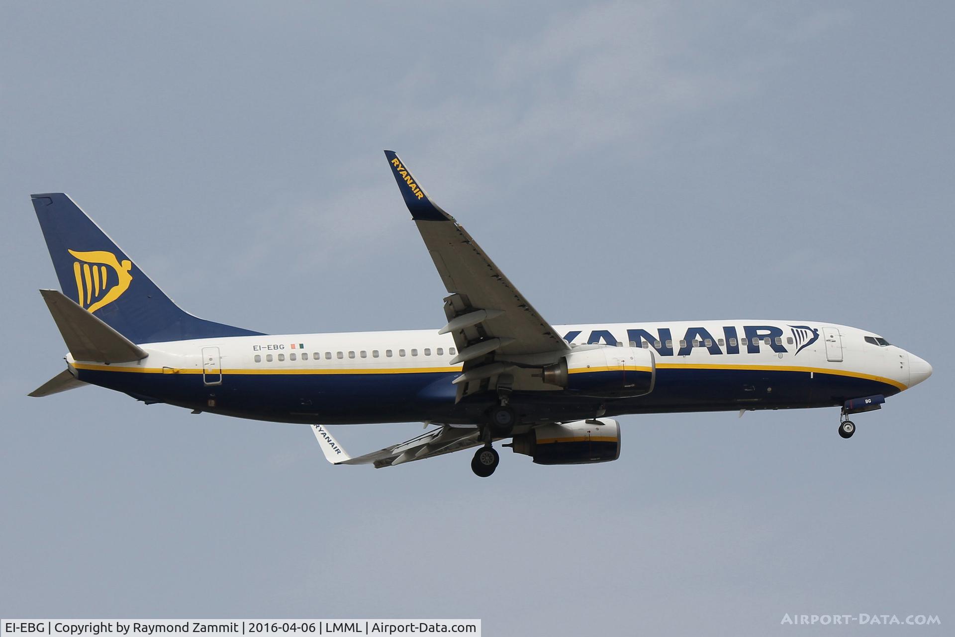 EI-EBG, 2009 Boeing 737-8AS C/N 37525, B737-800 EI-EBG Ryanair