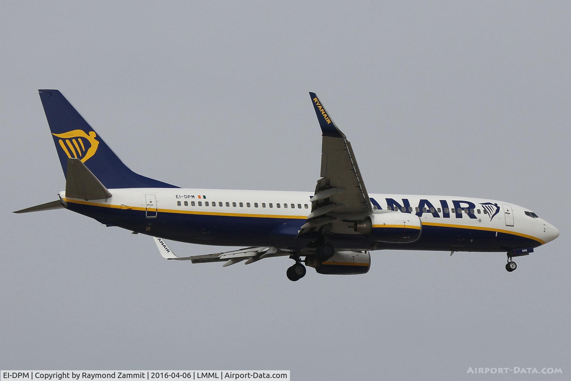 EI-DPM, 2007 Boeing 737-8AS C/N 33640, B737-800 EI-DPM Ryanair