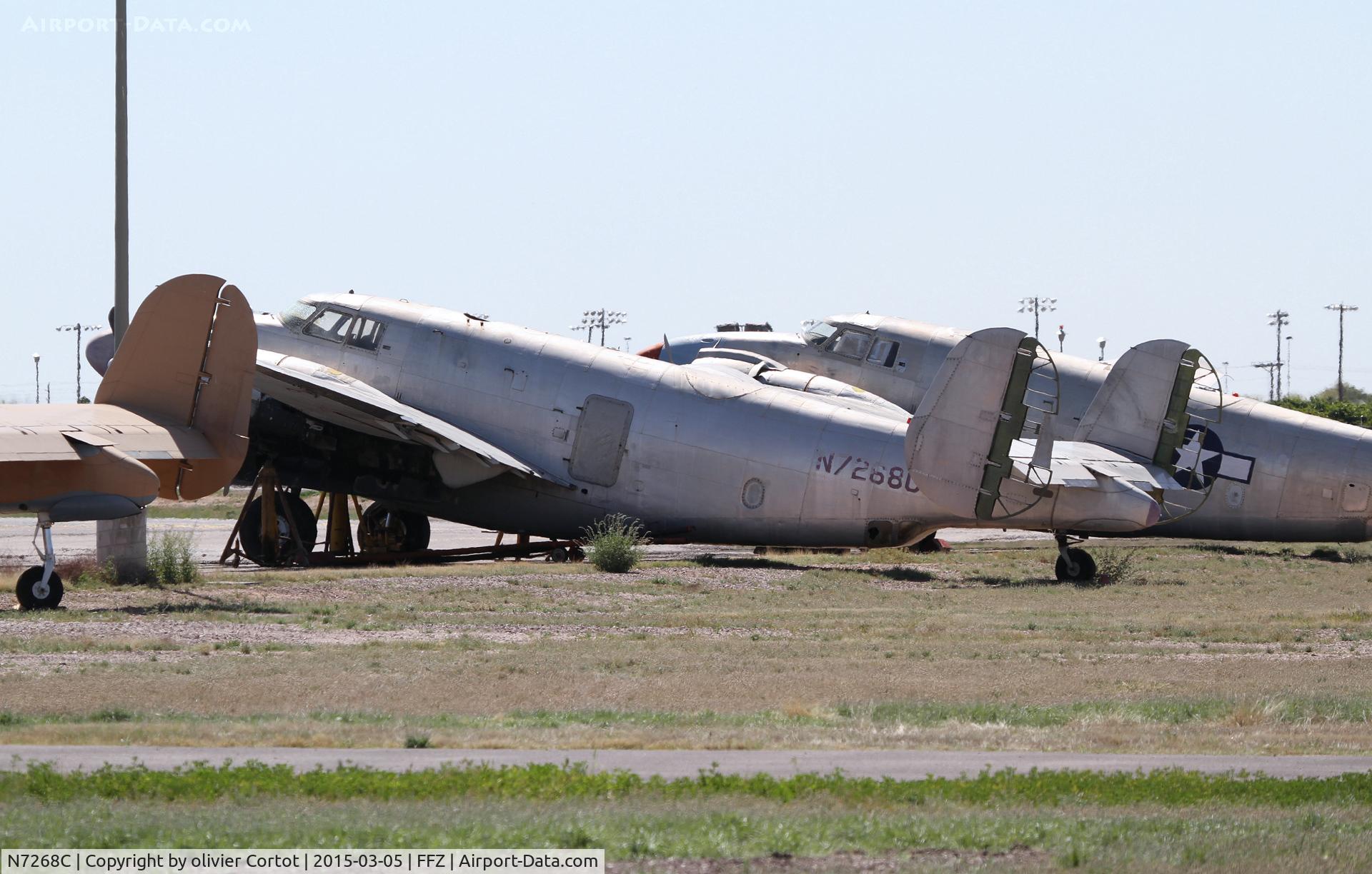N7268C, 1943 Lockheed PV-2 Harpoon C/N 15-1095, Falcon field