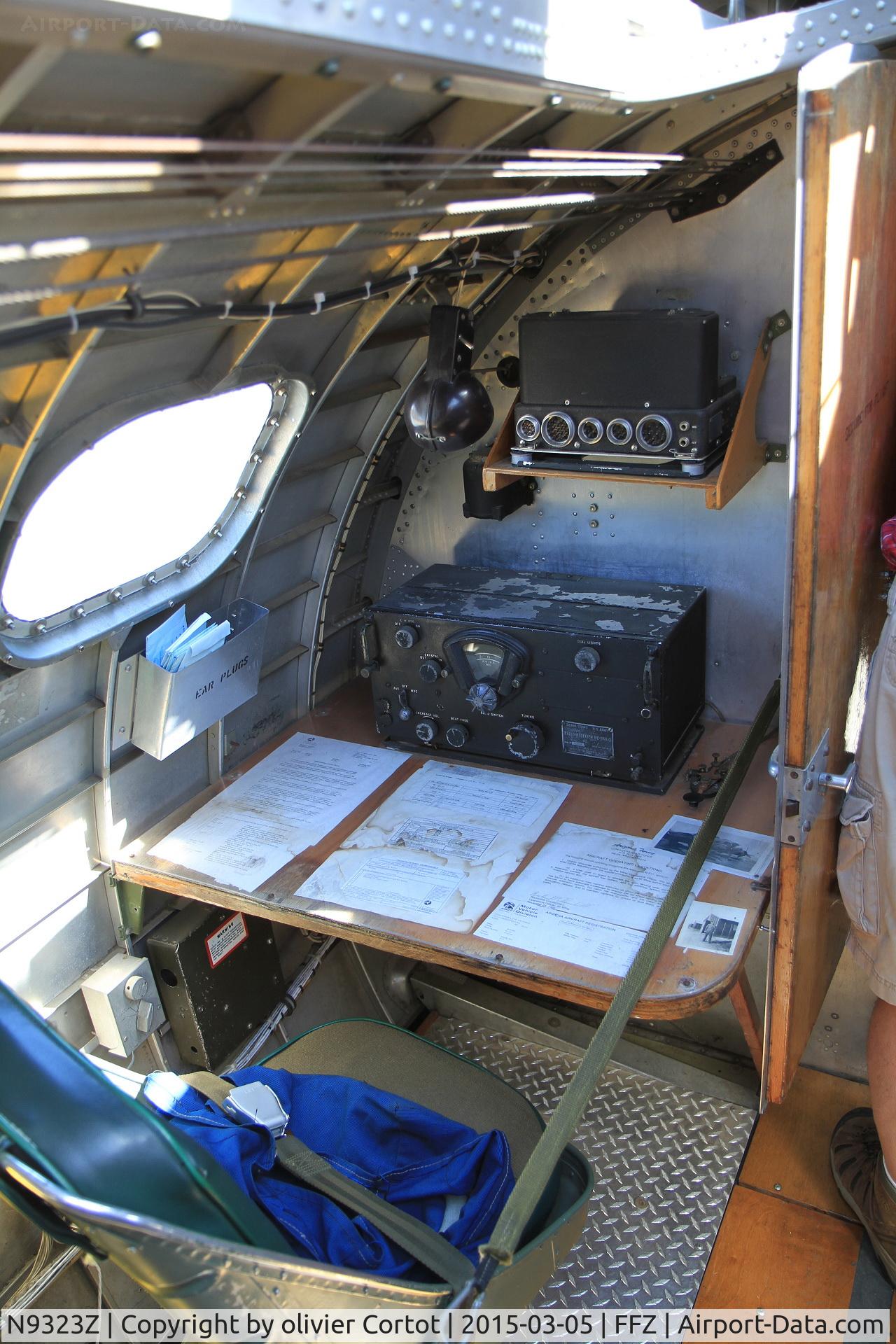 N9323Z, 1944 Boeing B-17G-85-DL Flying Fortress C/N 32155, the radio