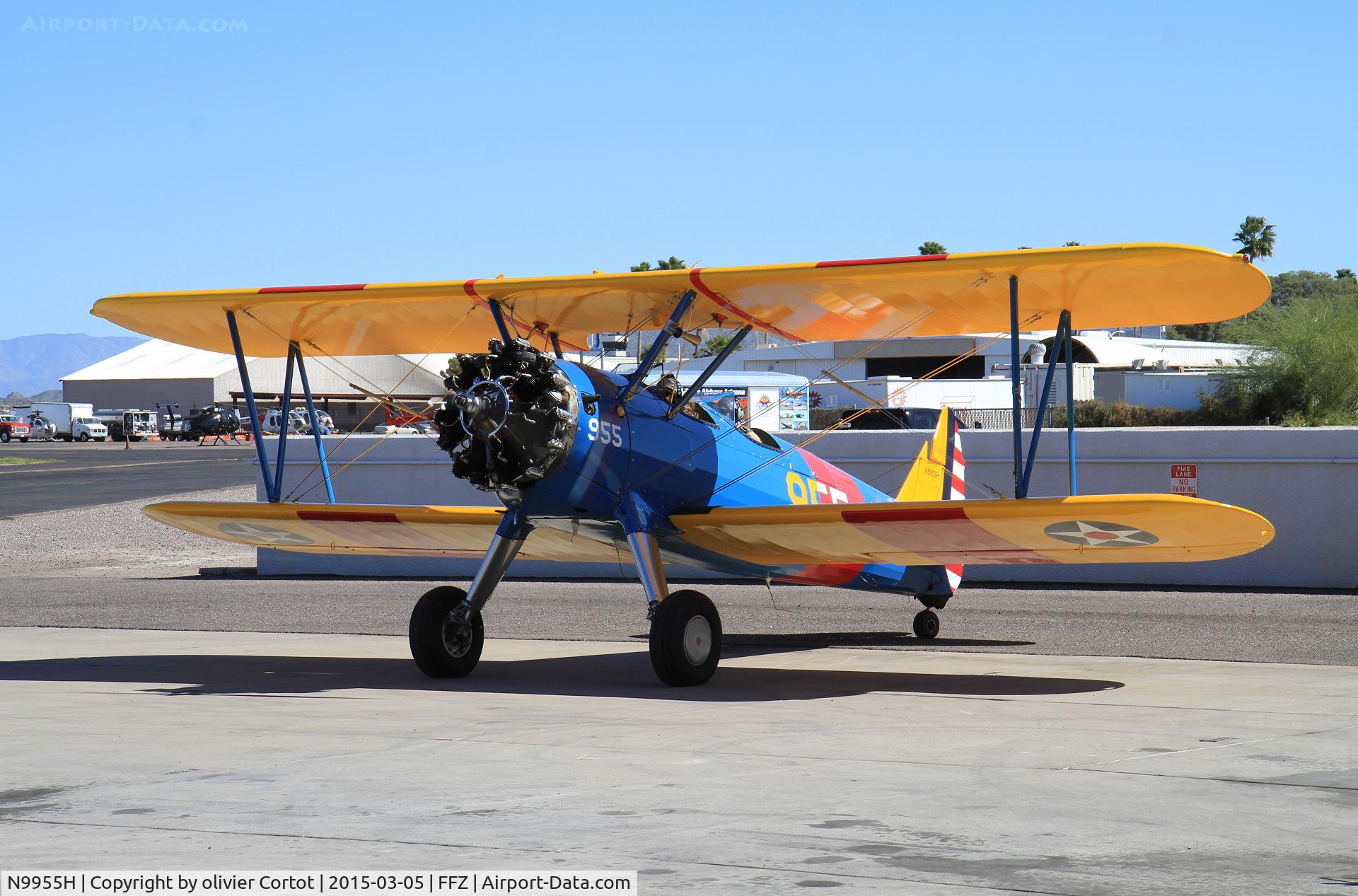 N9955H, Boeing A75N1(PT17) C/N 75-4993, CAF arizona wing