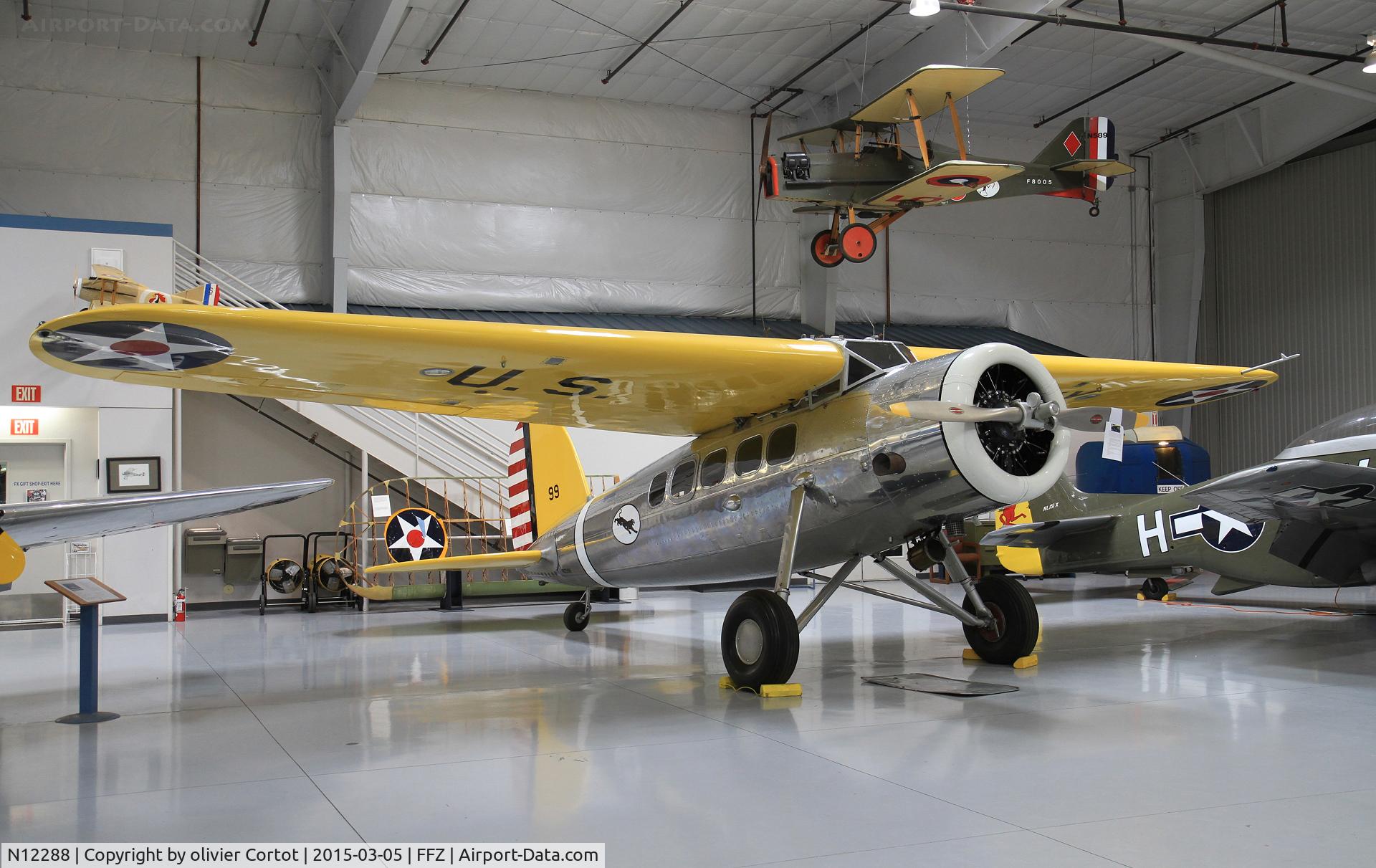 N12288, 1933 Lockheed VEGA 1 C/N 161, Home of the Vega